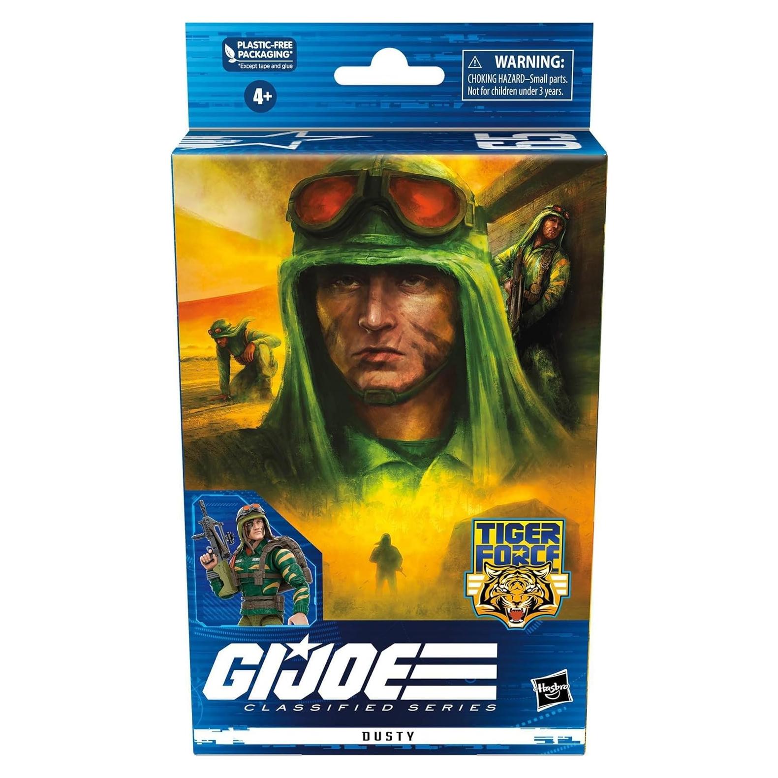 Figura Dusty Fuerza Tigre G.I. Joe 15.24 cm con Accesorios