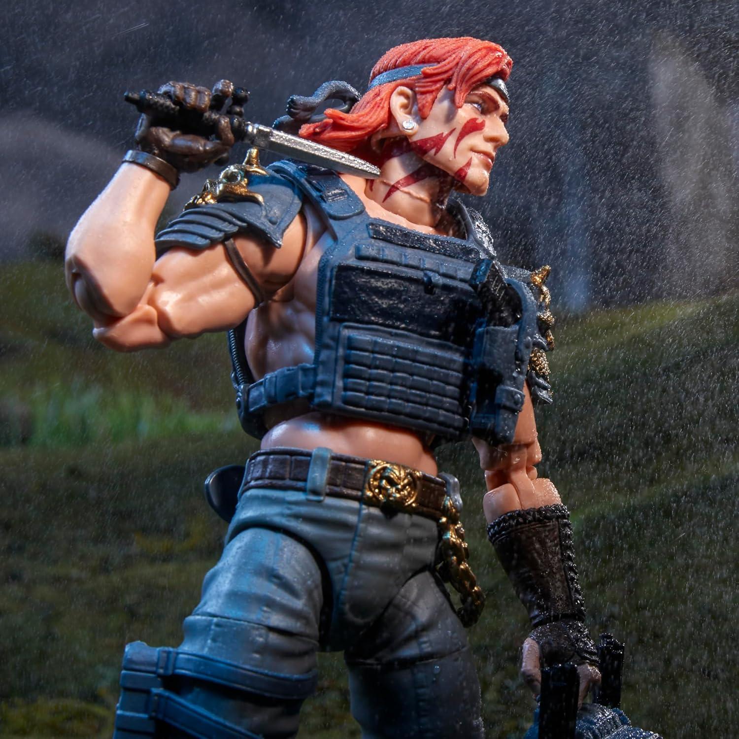 Figura de Acción G.I. Joe Clasificado Zandar 15.24 cm con Accesorios