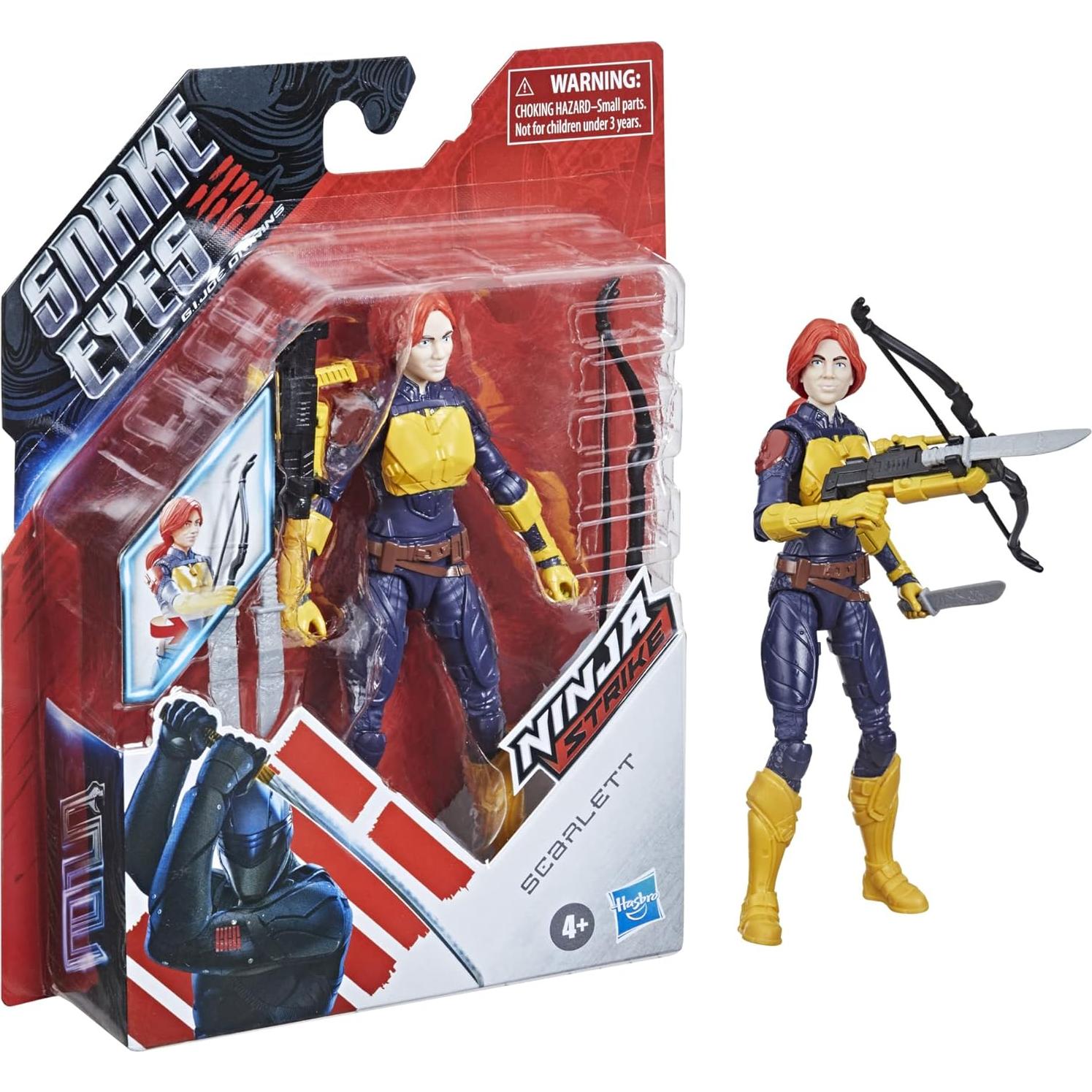 Figura de Acción Scarlett G.I. Joe 15.24 cm con Accesorios