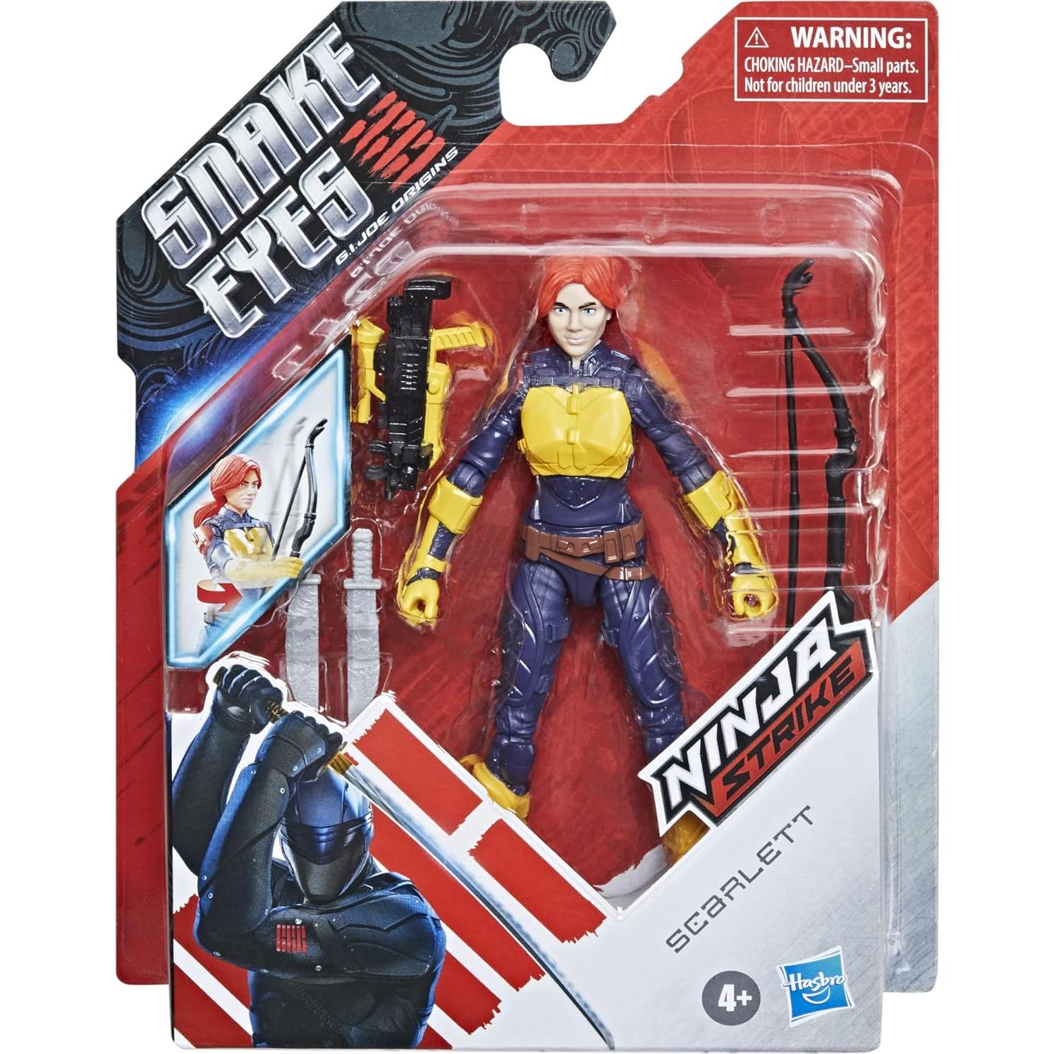 Figura de Acción Scarlett G.I. Joe 15.24 cm con Accesorios