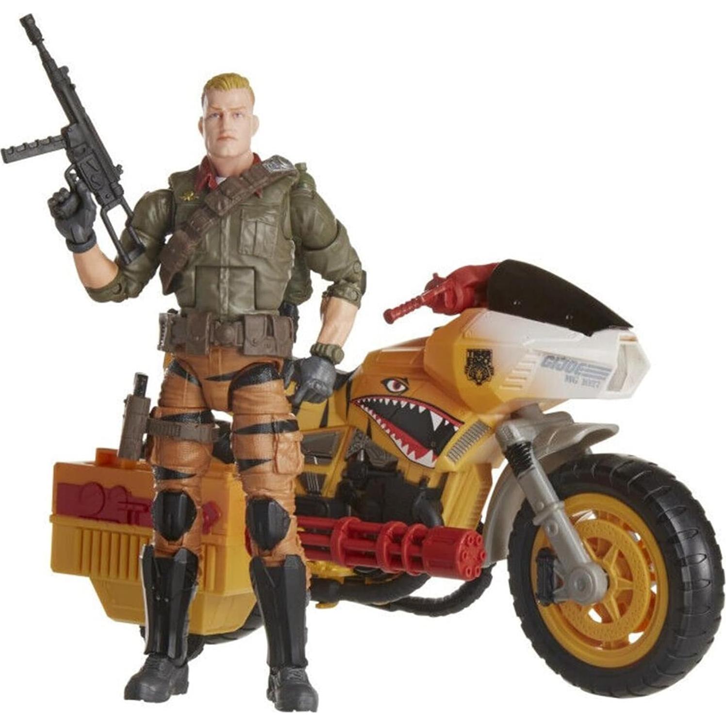 Figura de Acción Hasbro G.I. Joe Duke & Ram Vehículo Cráter