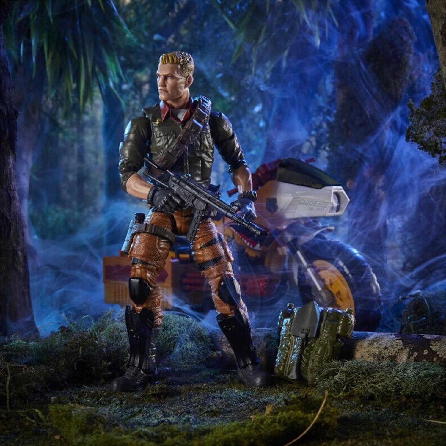 Figura de Acción Hasbro G.I. Joe Duke & Ram Vehículo Cráter