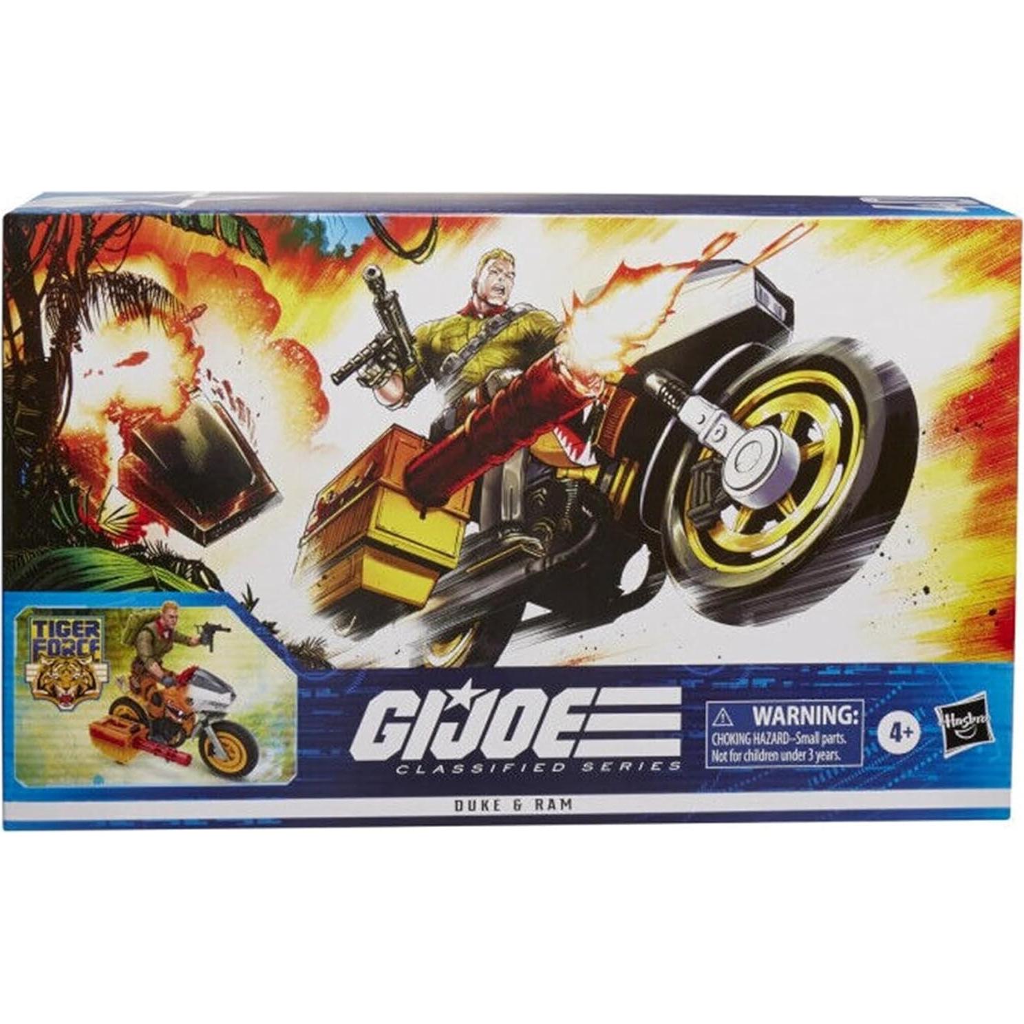 Figura de Acción Hasbro G.I. Joe Duke & Ram Vehículo Cráter
