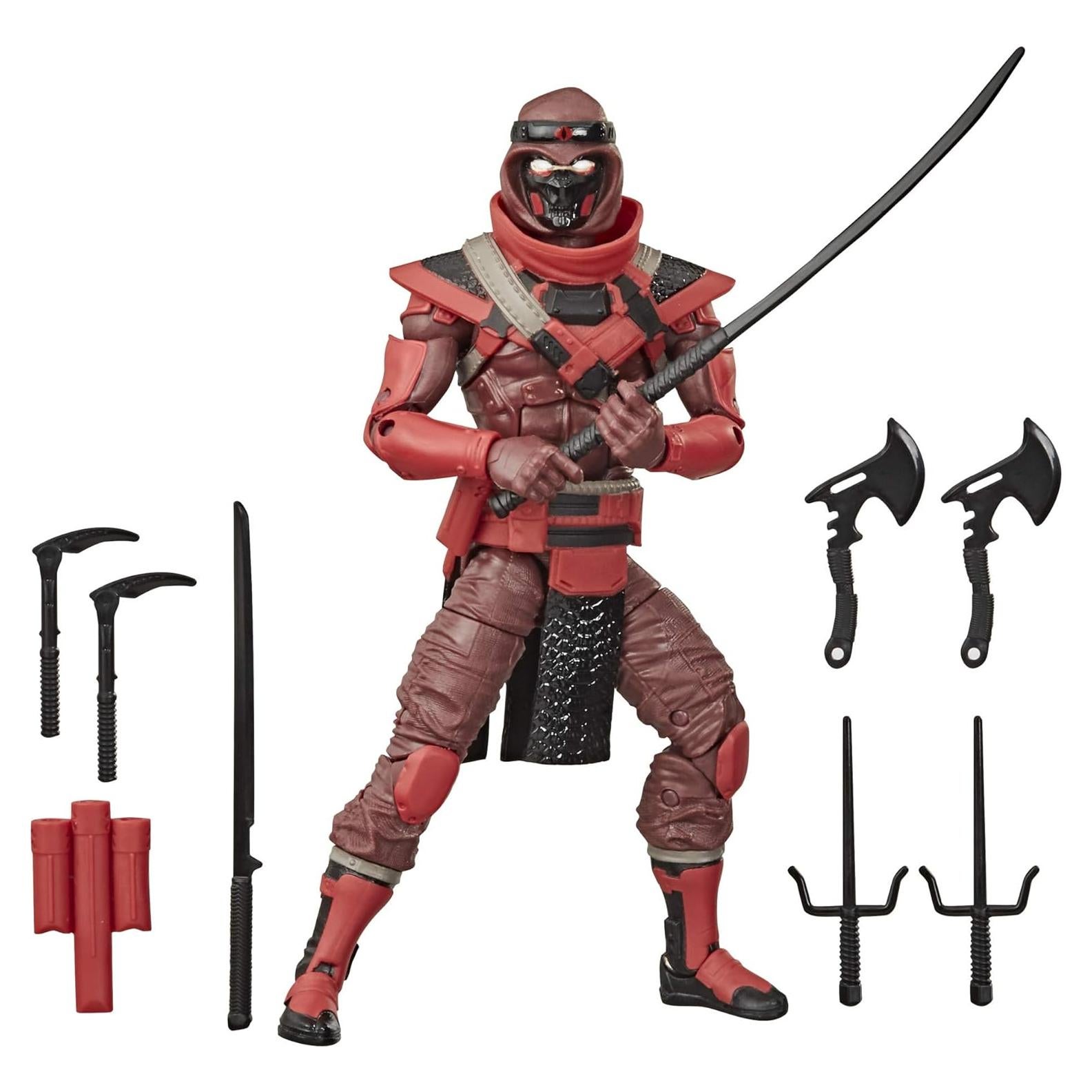 Figura de Acción G.I. Joe Ninja Rojo Hasbro 15 cm Coleccionable