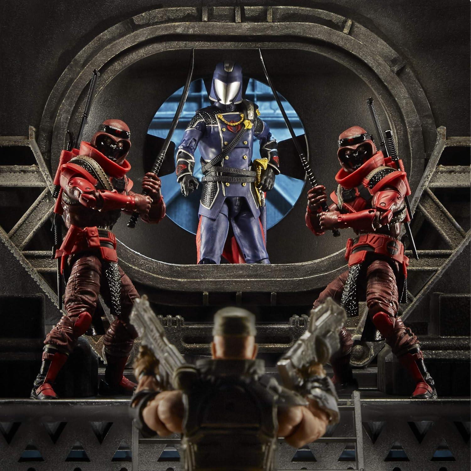 Figura de Acción G.I. Joe Ninja Rojo Hasbro 15 cm Coleccionable