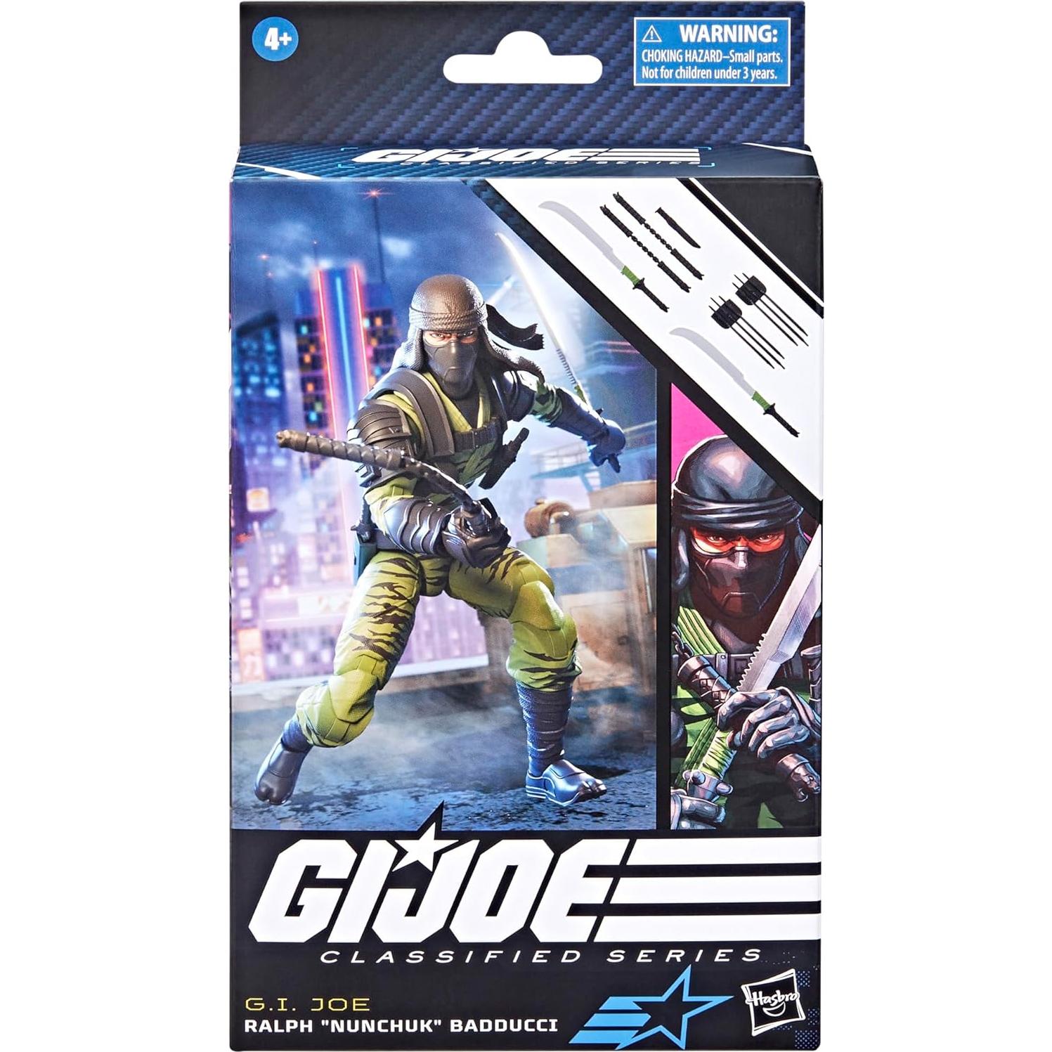 Figura de Acción G.I. Joe Ralph Nunchuk Badducci 15 cm
