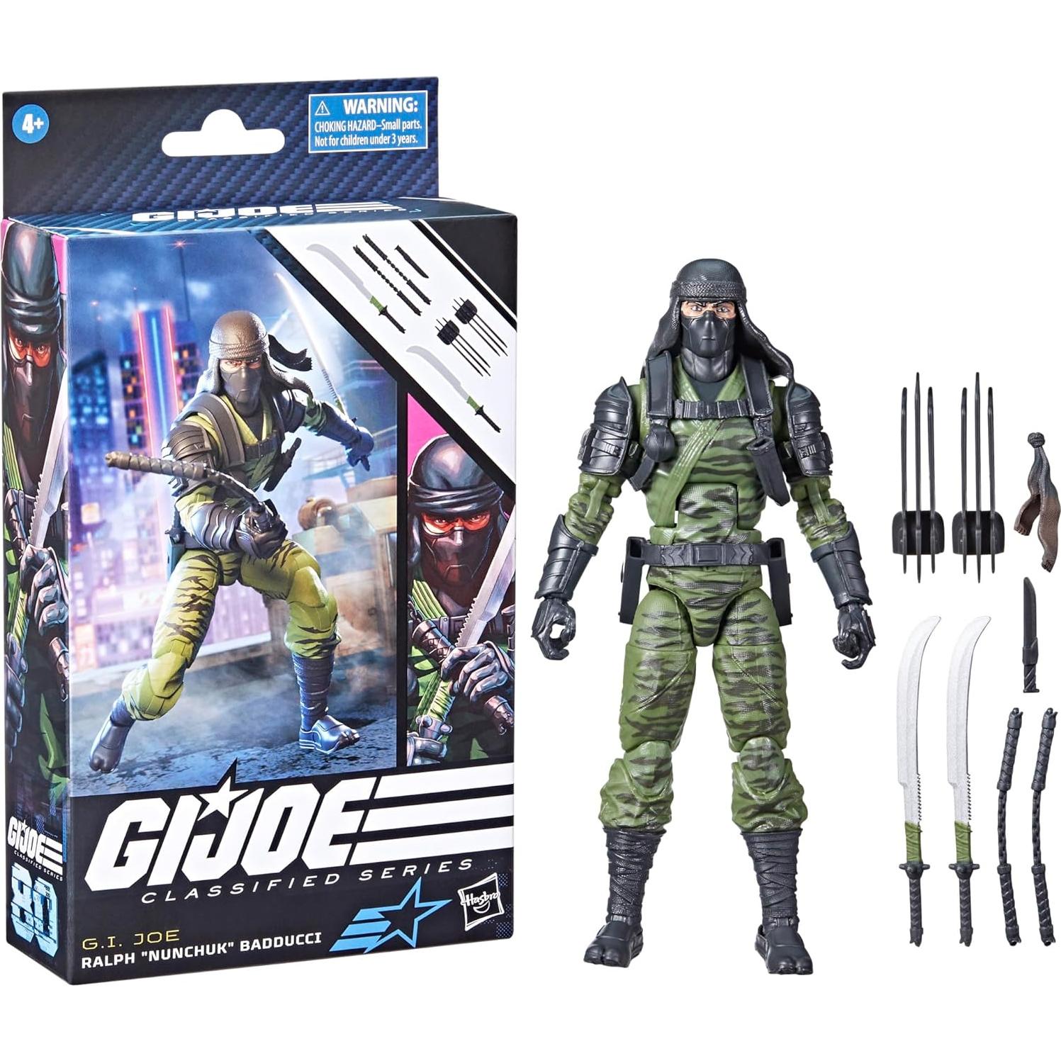 Figura de Acción G.I. Joe Ralph Nunchuk Badducci 15 cm
