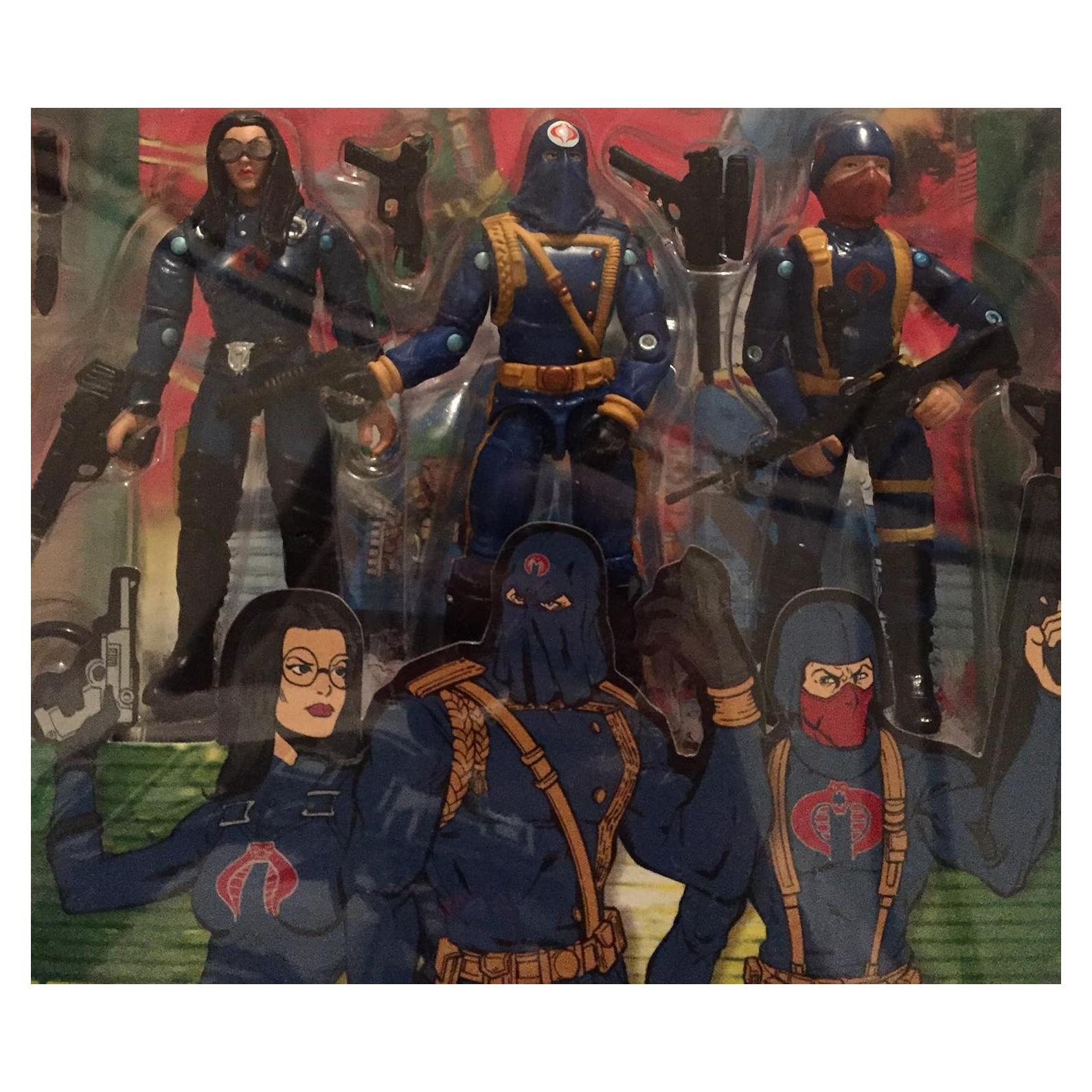 Paquete de Cómic GI Joe #1 con Figuras Baroness y Cobra