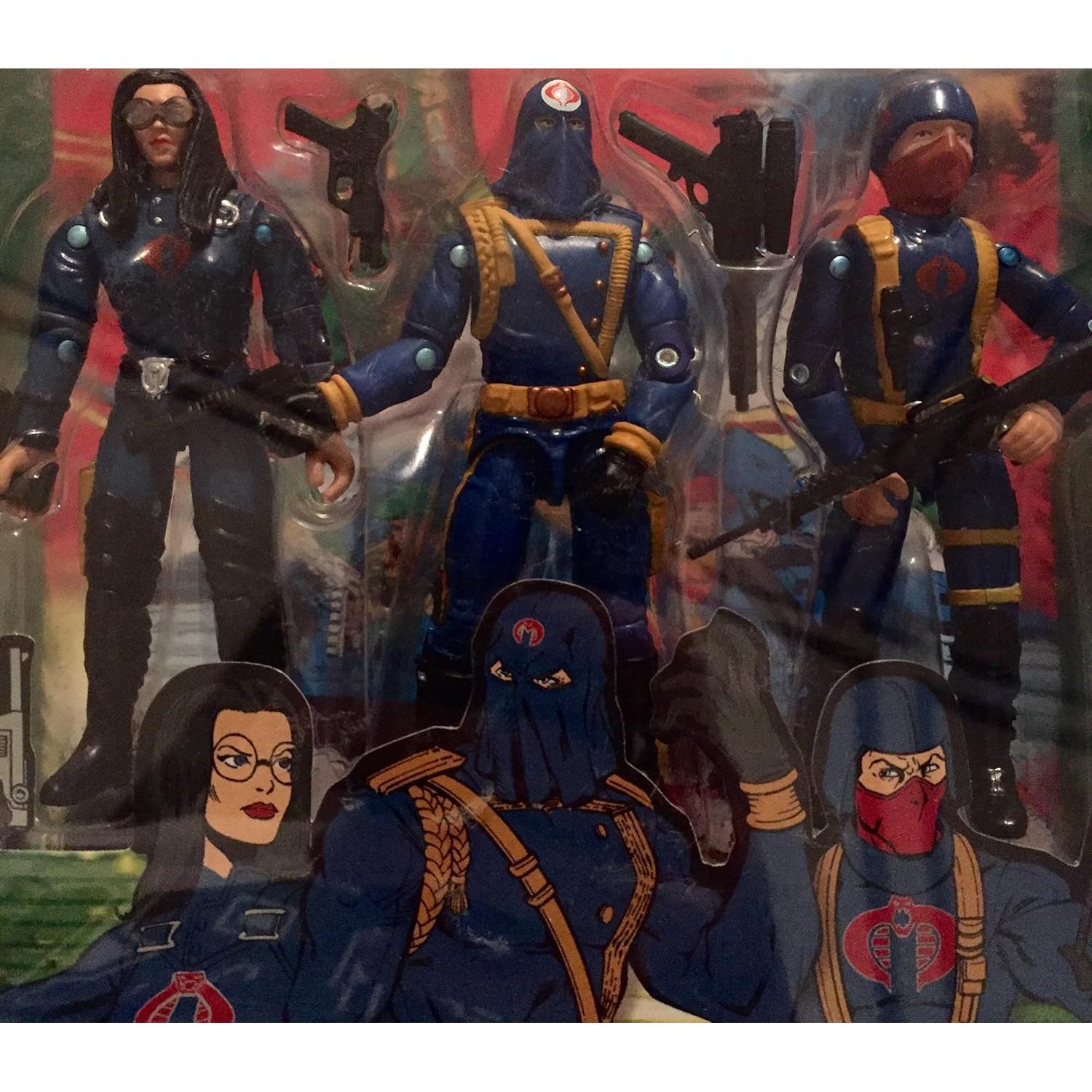 Paquete de Cómic GI Joe #1 con Figuras Baroness y Cobra