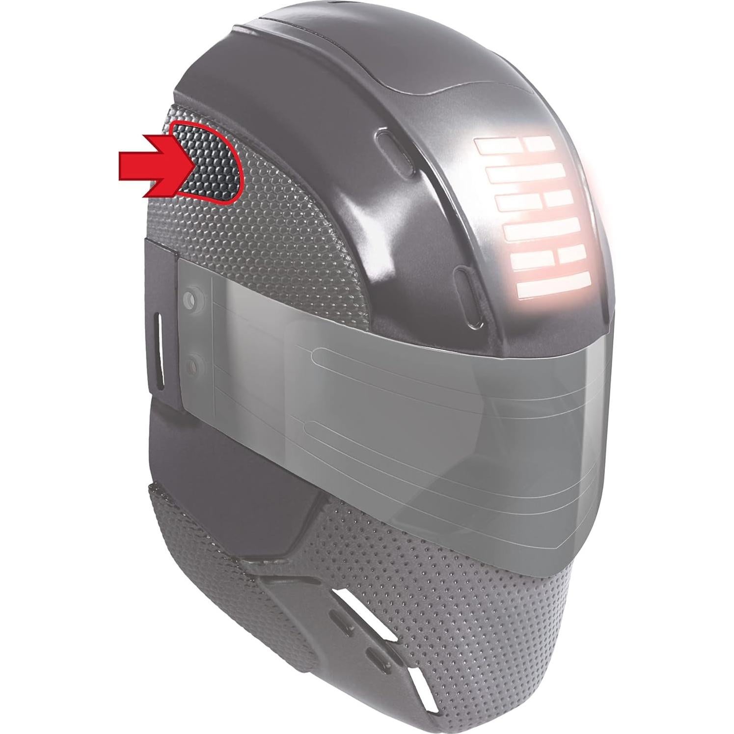 Máscara Electrónica de Snake Eyes G.I. Joe - Juguete Rol 5+