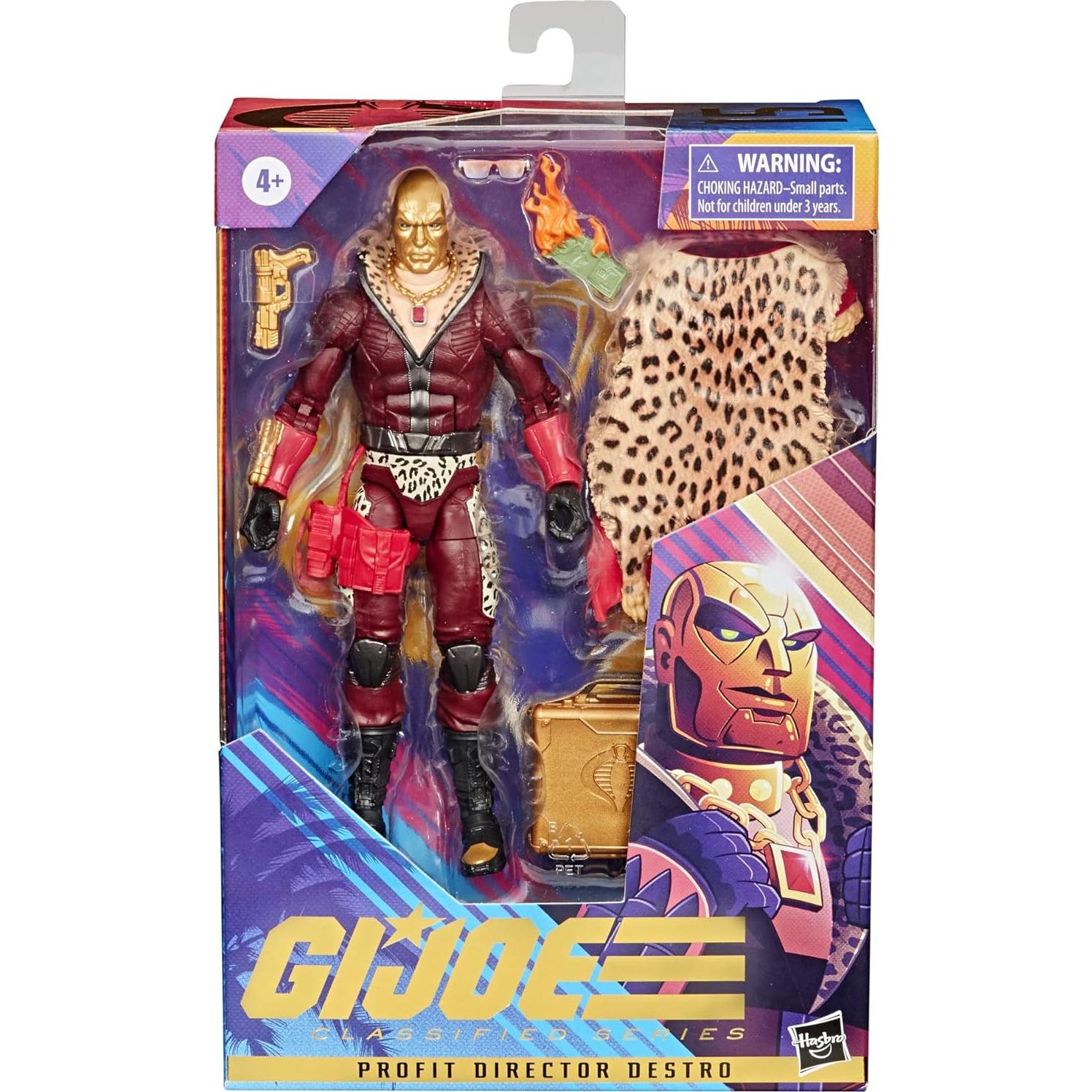 Figura de Acción G.I. Joe Destro 15 cm Hasbro con Accesorios