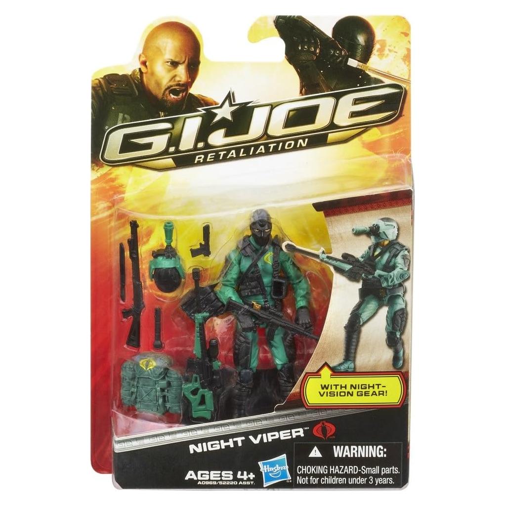 Figura de Acción G.I. Joe Retaliation Night Viper 3.75"