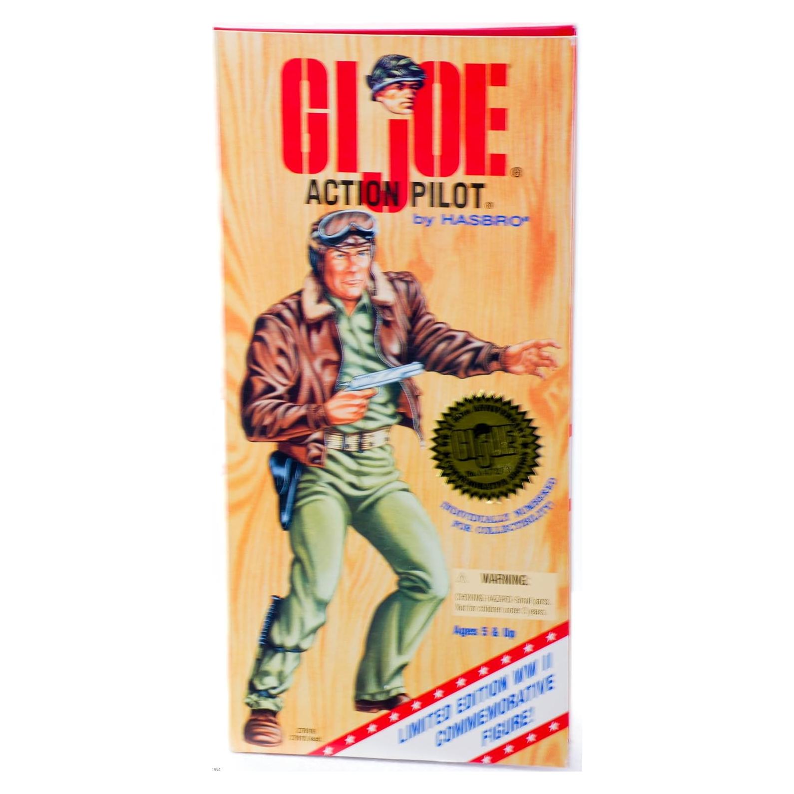 Figura de Acción GI Joe Piloto Conmemorativa 50 Aniversario 30 cm