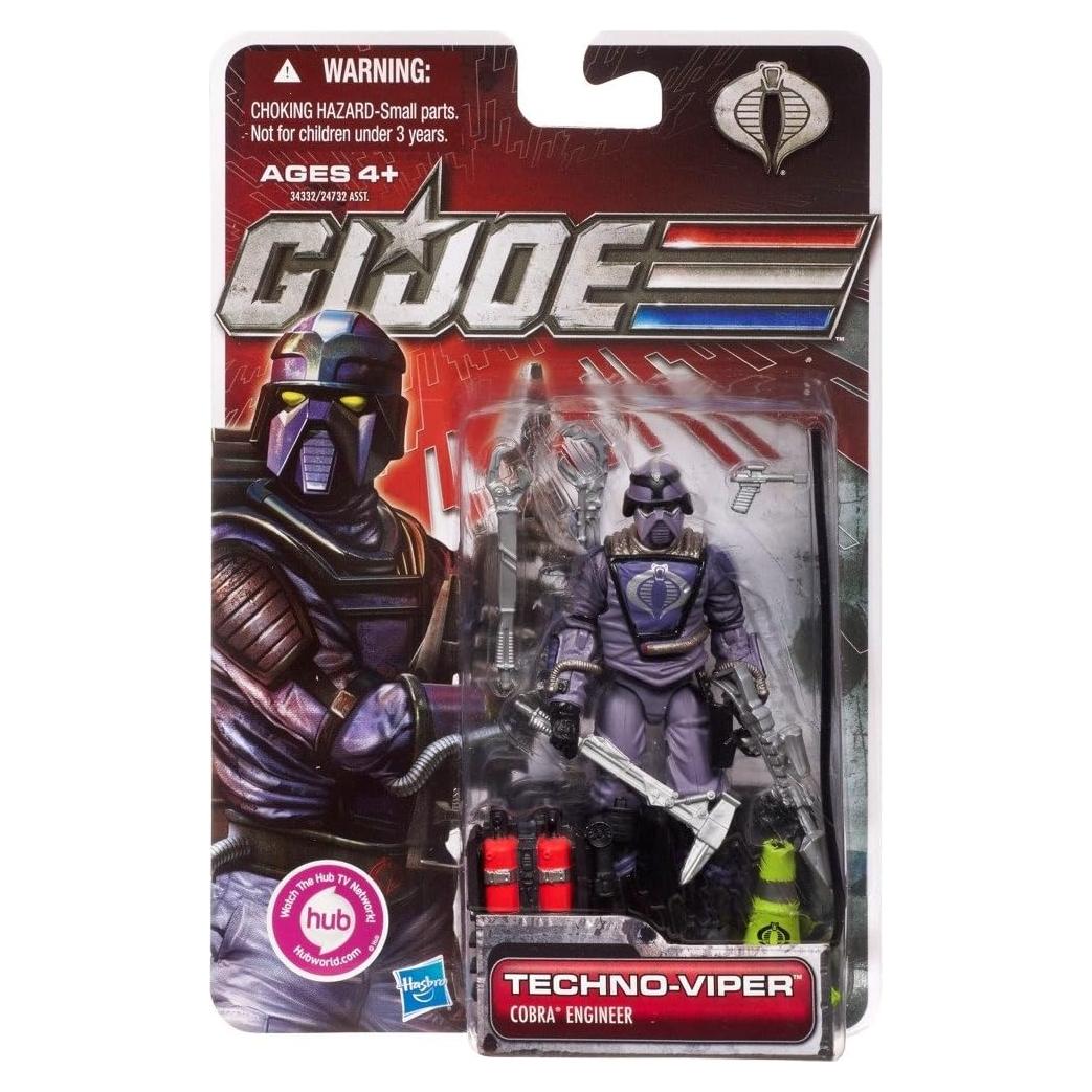Figura de Acción G.I. Joe Techno Viper Cobra 9.5 cm Hasbro