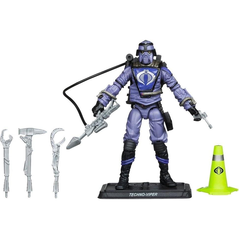Figura de Acción G.I. Joe Techno Viper Cobra 9.5 cm Hasbro