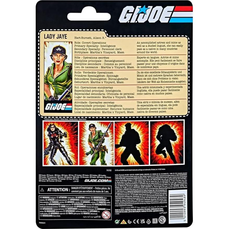 Figura de Acción Lady Jaye G.I. Joe Clasificada 30.5 cm