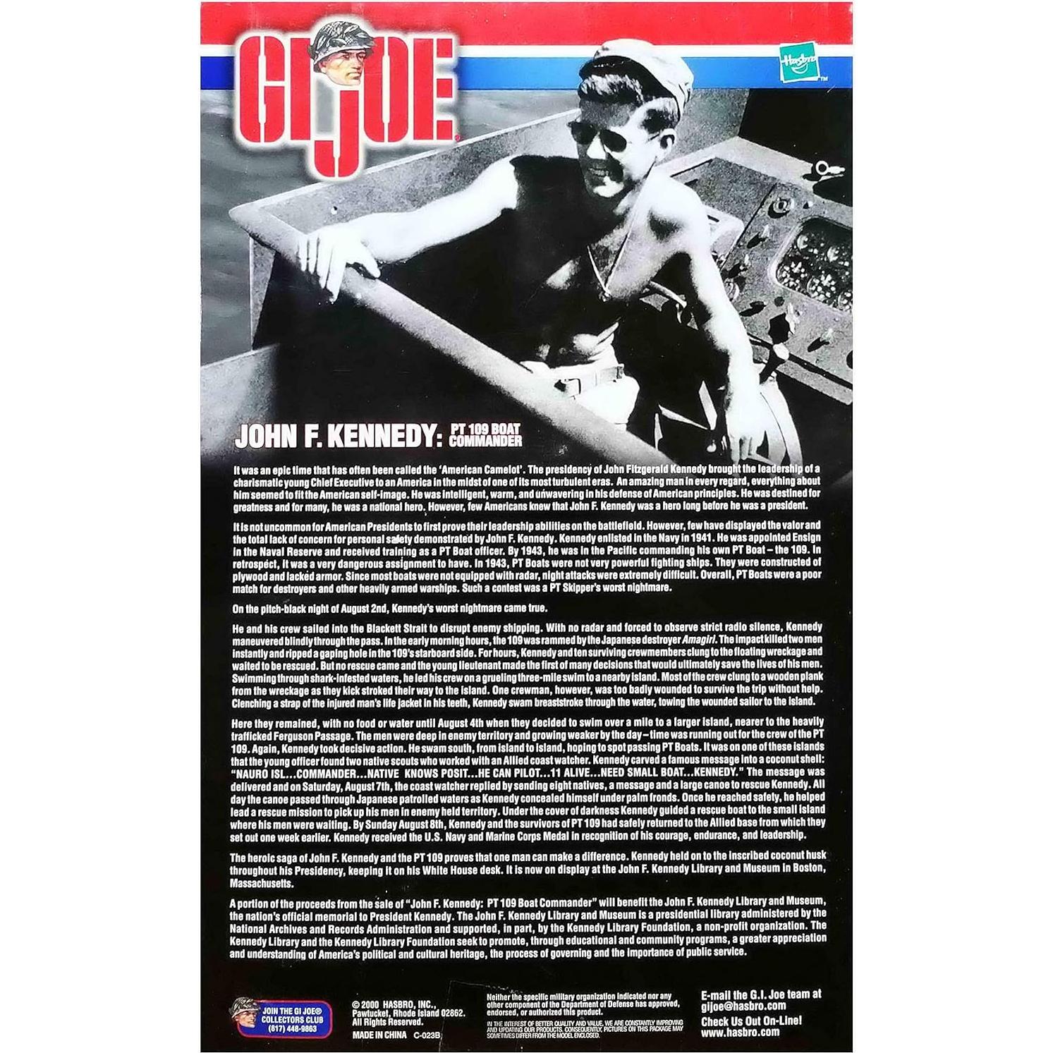 Figura de Acción G.I. Joe Comandante John F. Kennedy 30 cm