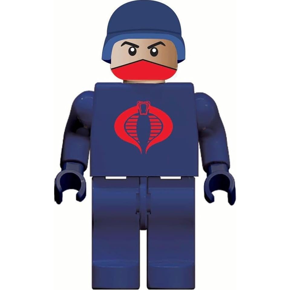 Conjunto de Construcción GI Joe Cobra Rattler 244 Piezas