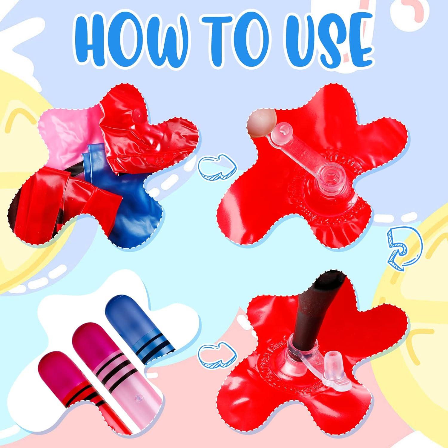 Raiten 12 Crayones Inflables Gigantes 104.9 cm Decoración