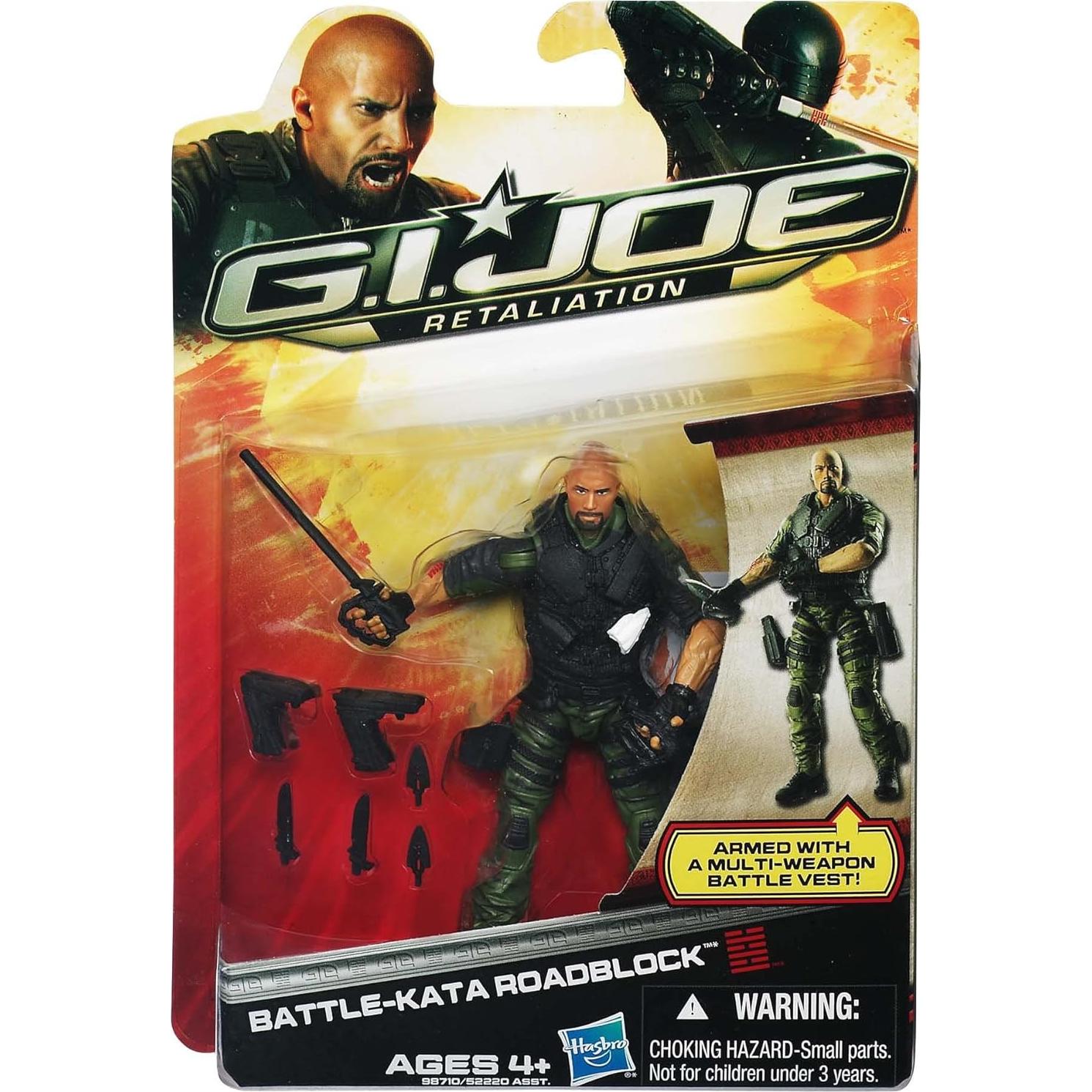 Figura de Acción Hasbro G.I. Joe Roadblock BATTLE-KATA 21.1cm