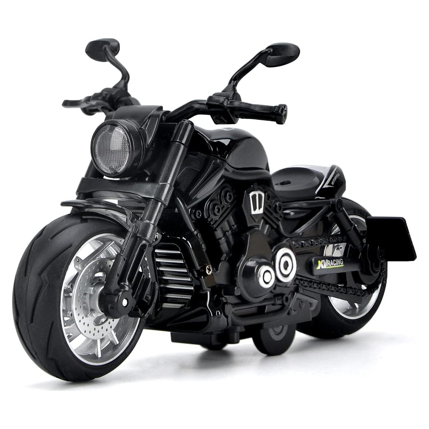 Motocicleta de Juguete CYYSFIVQZ 1:12 con Sonidos y Luces