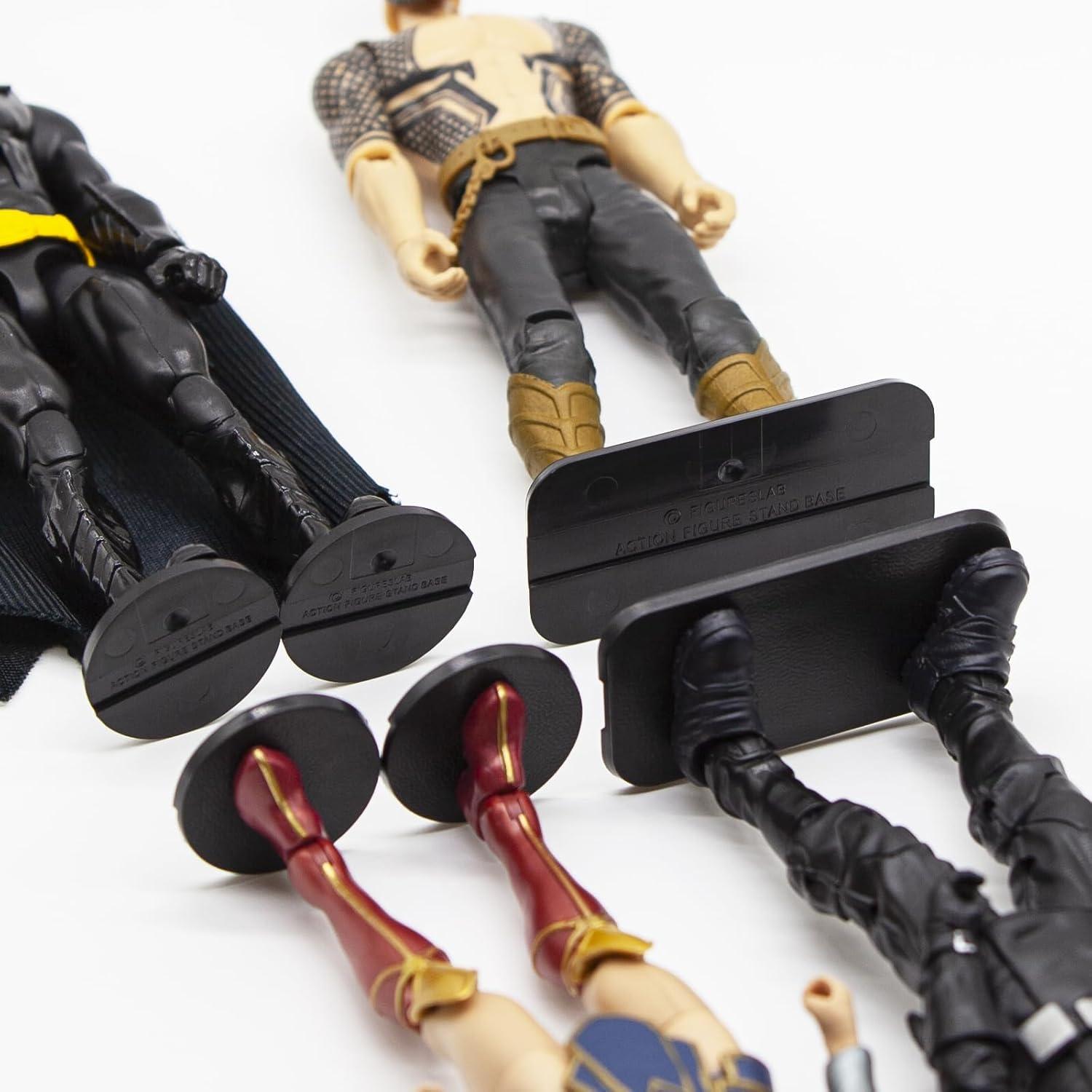 Soportes de Exhibición de Figuras 70 Piezas SIXPOINTS Negro