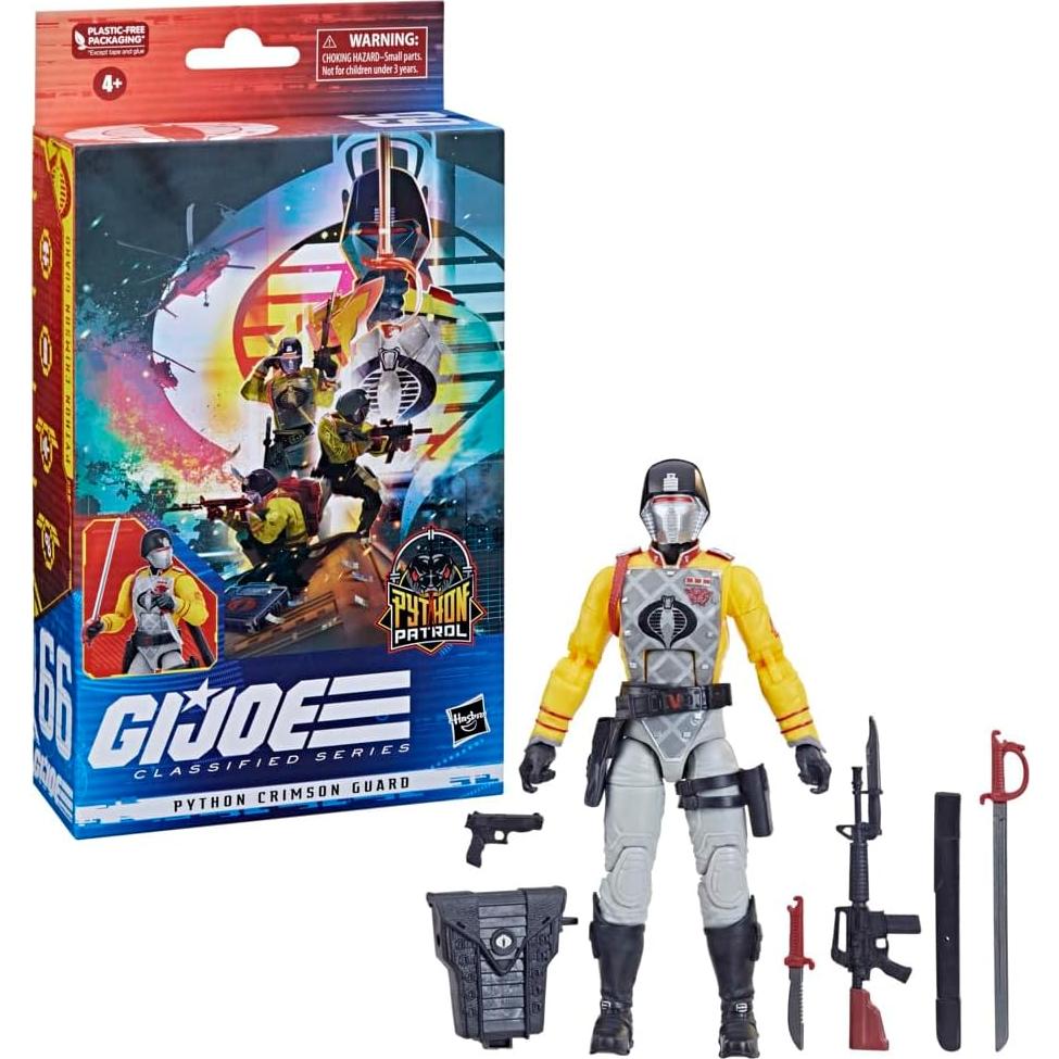 Figura G.I. Joe Guardia Crimsom Python 15 cm Hasbro F7732