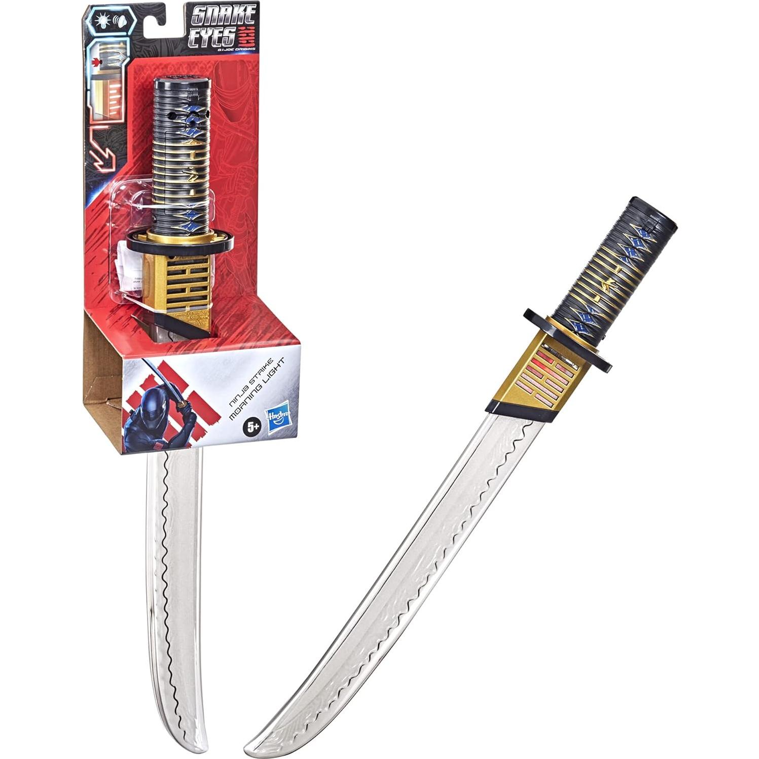 Espada Electrónica Hasbro G.I. Joe Snake Eyes Morning Light 50.8cm