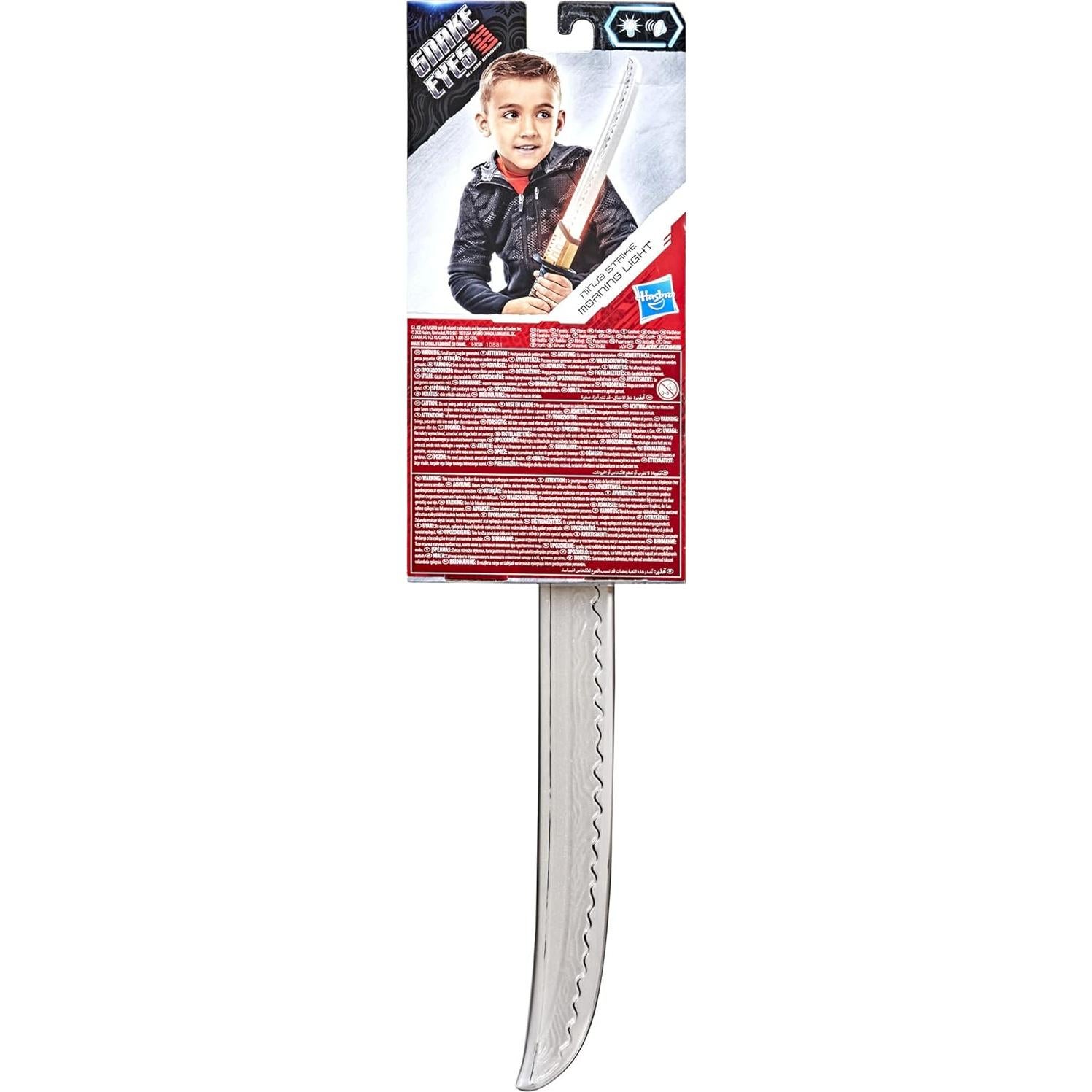 Espada Electrónica Hasbro G.I. Joe Snake Eyes Morning Light 50.8cm