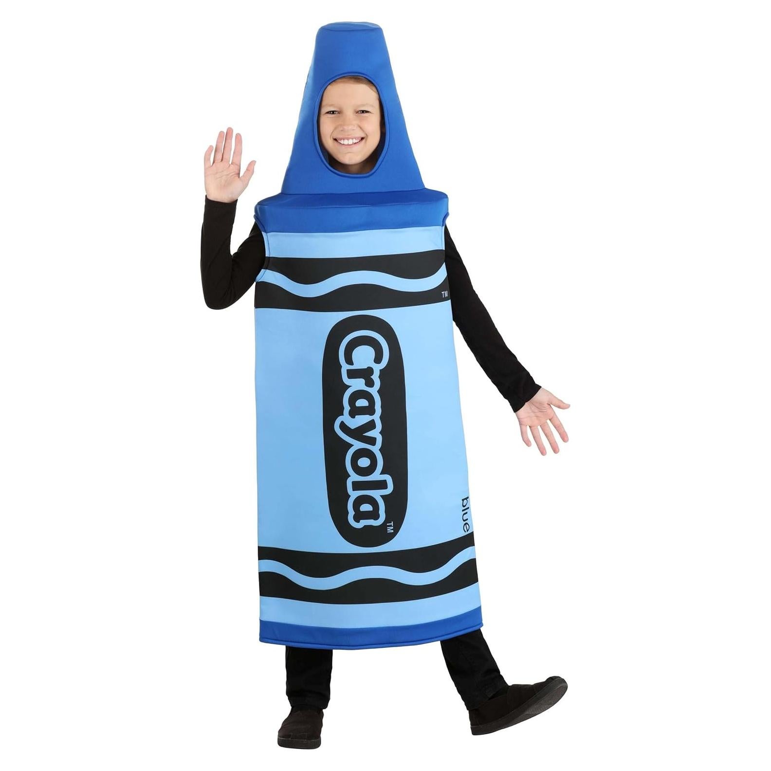 Disfraz Crayón Azul Crayola para Niños - Túnica Espuma