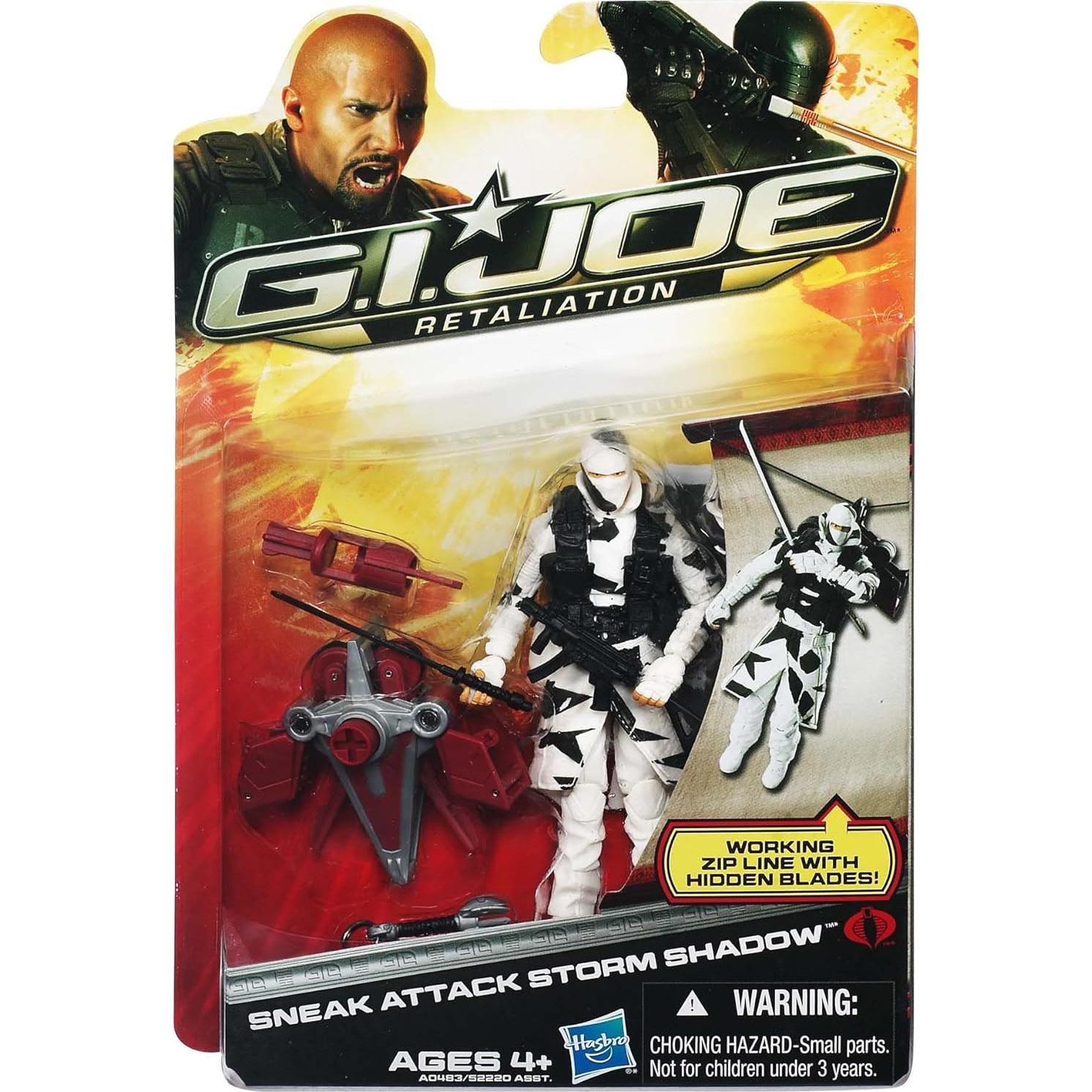 Figura de Acción G.I. Joe Storm Shadow Sneak Attack 21.1cm