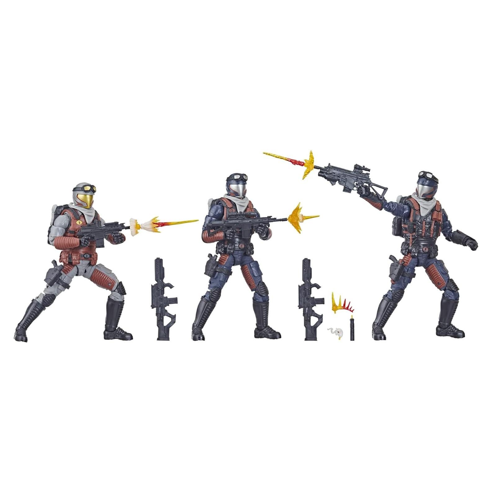 Figuras G.I. Joe Cobra Viper Oficial 15.24 cm Hasbro - 32 Accesorios