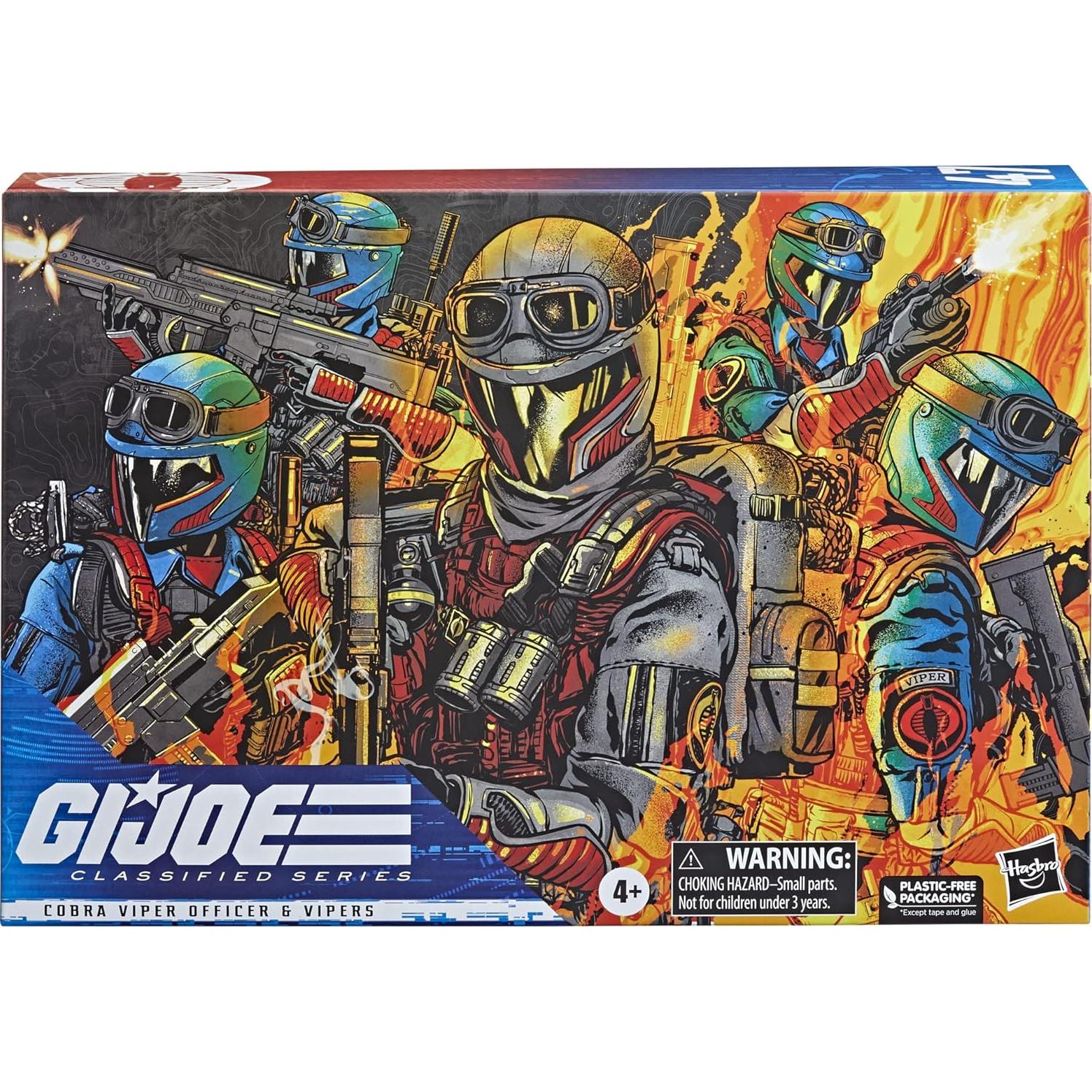 Figuras G.I. Joe Cobra Viper Oficial 15.24 cm Hasbro - 32 Accesorios