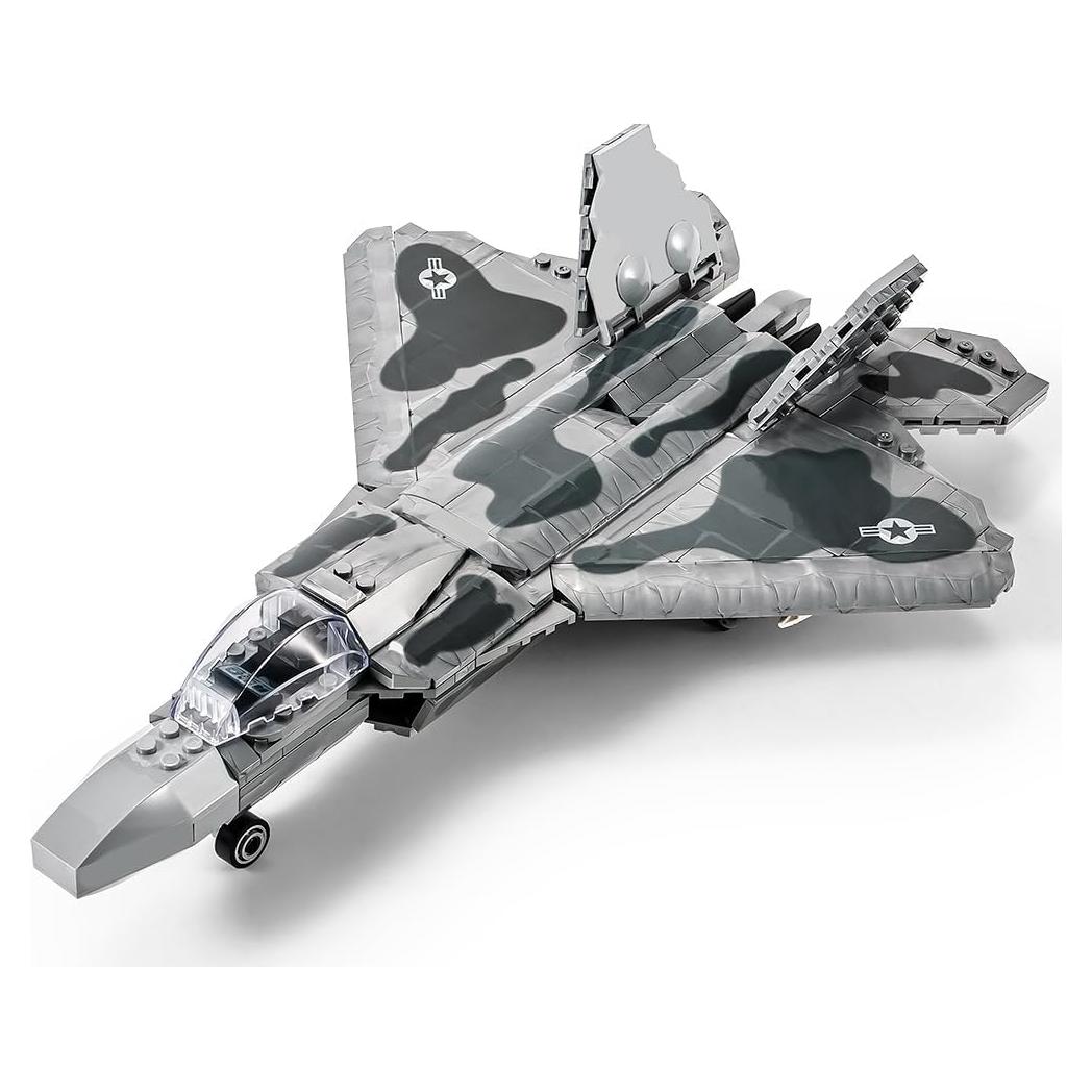 Set de Bloques de Construcción SEMKY F-22 Raptor 626 Piezas