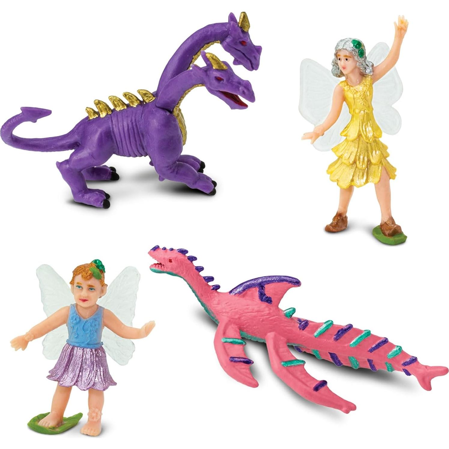 Figuras de Hadas y Dragones Safari Ltd. Super Toob 12 Piezas