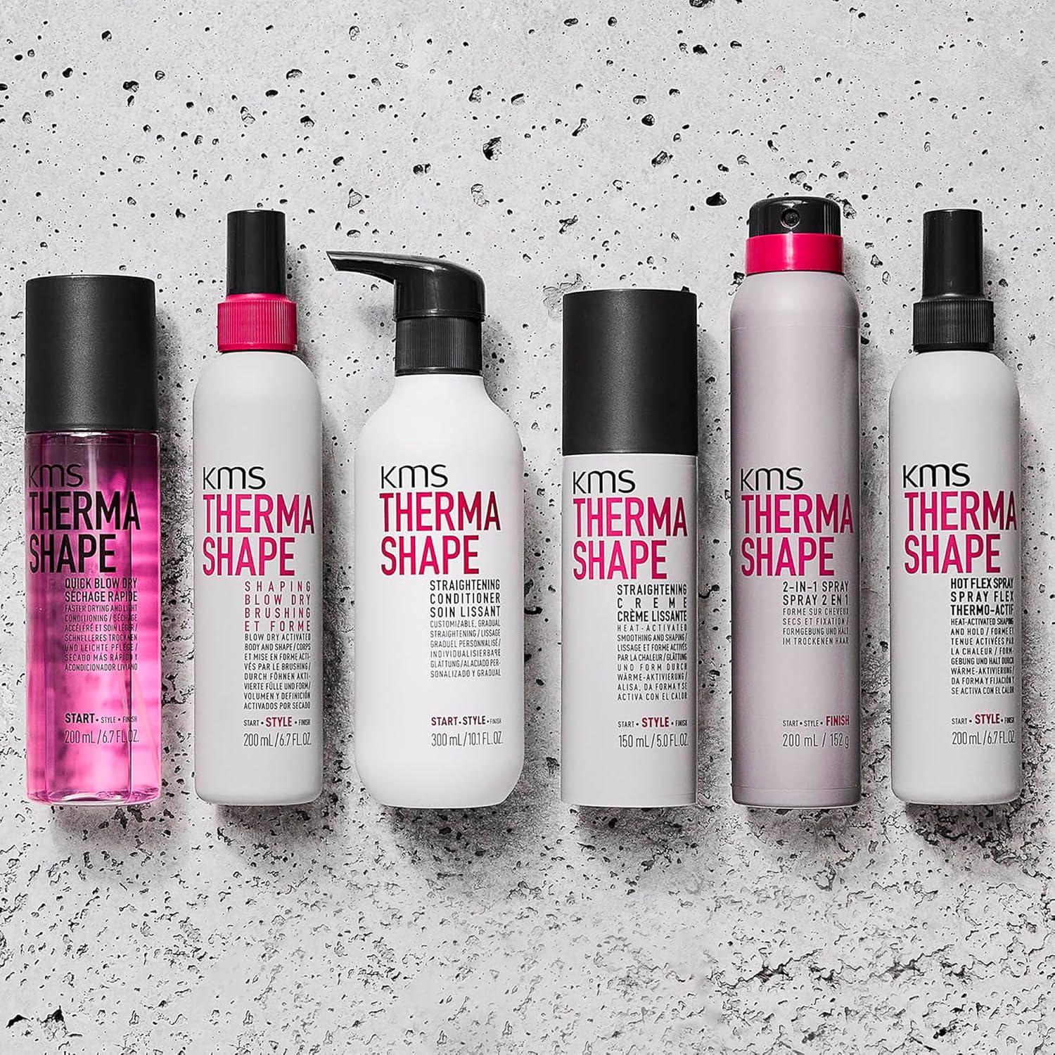 KMS Thermashape Spray Secado Rápido 200 g Acabado Natural