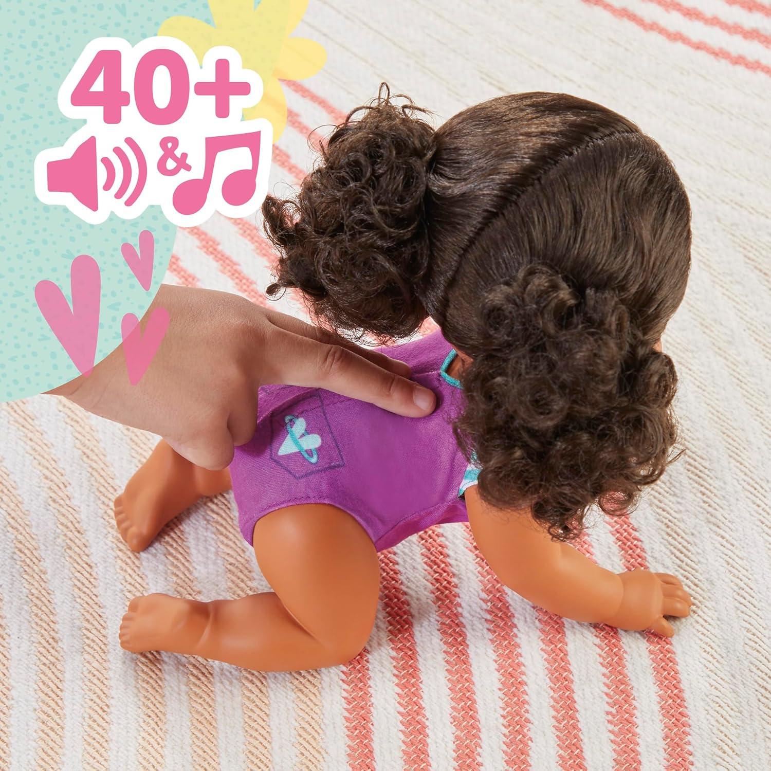 Muñeca Electrónica Baby Alive Tilly Tinker que Gatea 27 cm