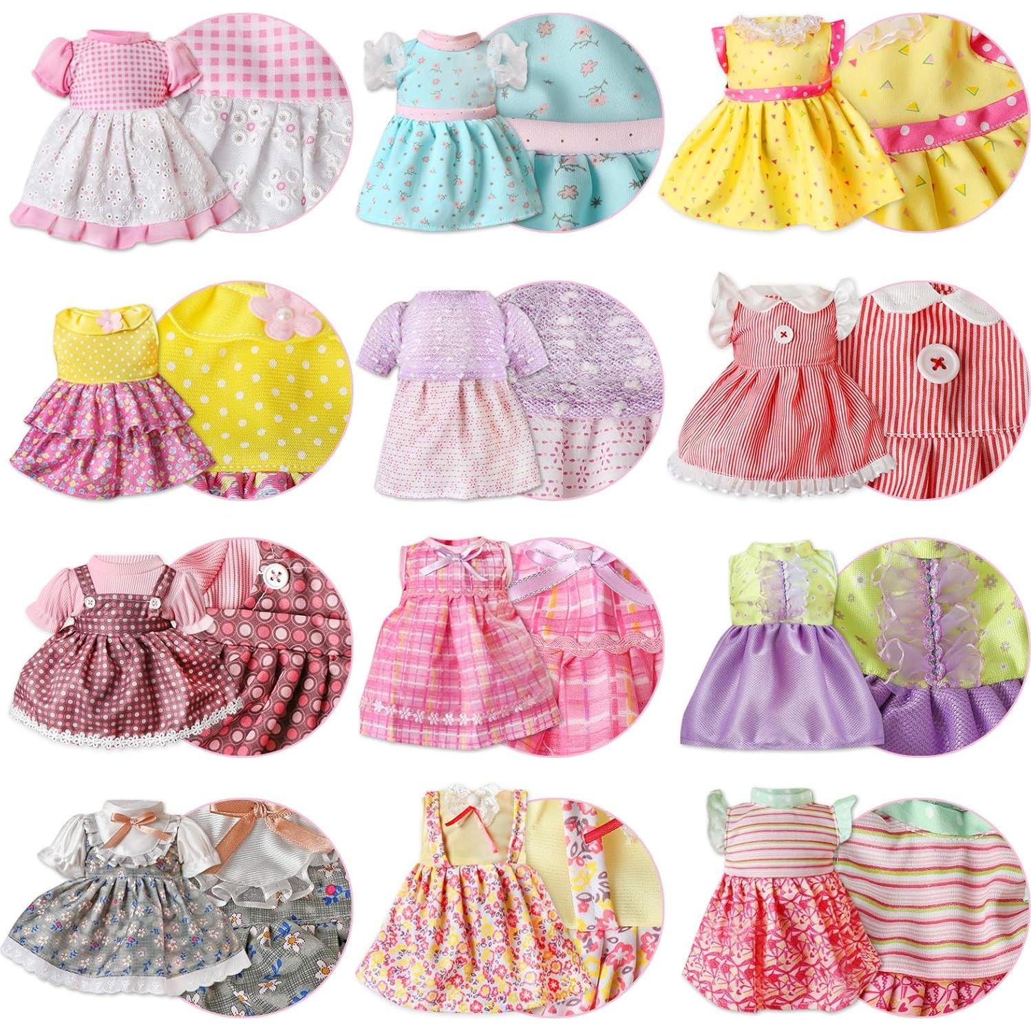 Conjunto de Ropa para Muñecas 30-41 cm - 12 Piezas REDFIREAM