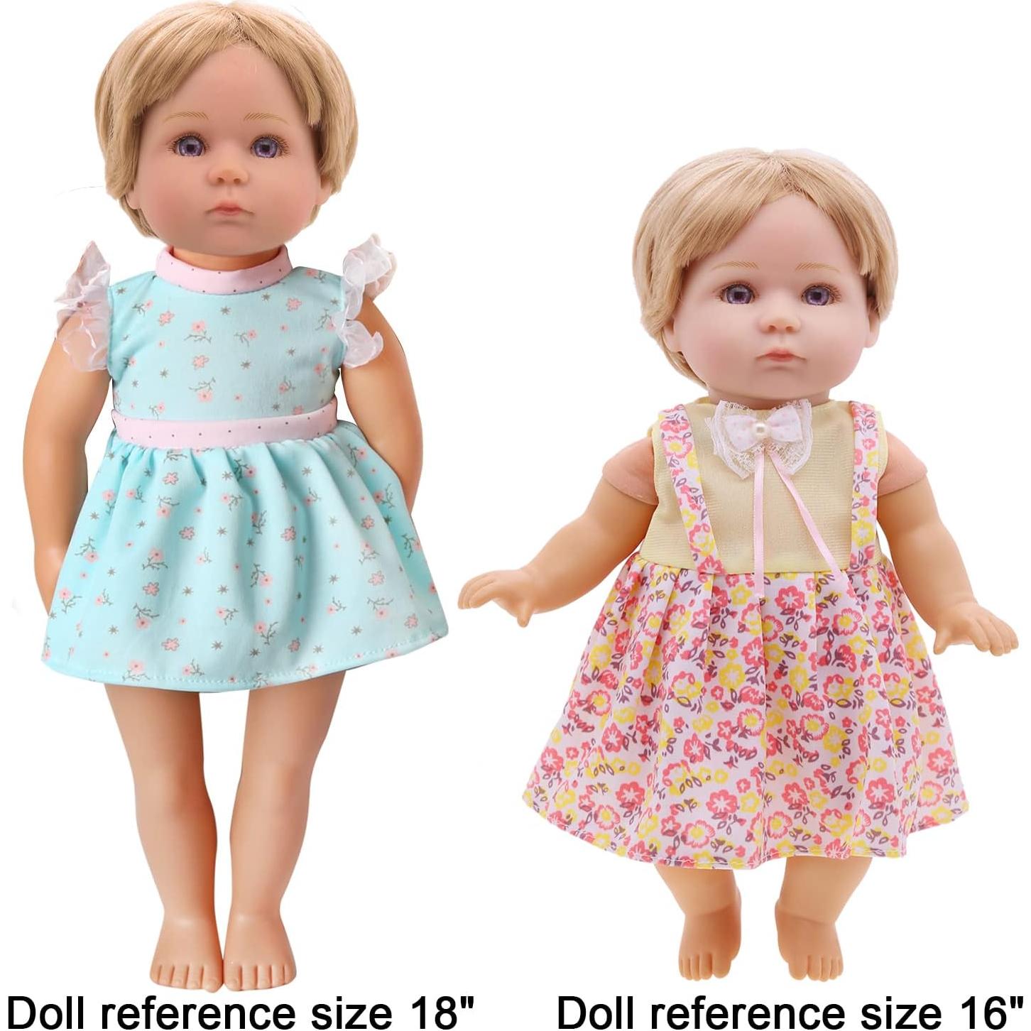 Conjunto de Ropa para Muñecas 30-41 cm - 12 Piezas REDFIREAM