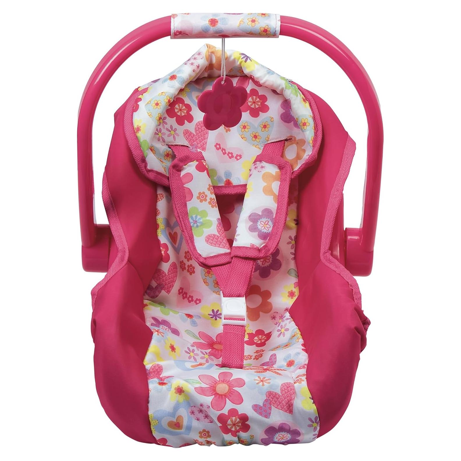 Asiento de Coche para Muñecas Adora Poder Floral - 50.8 cm