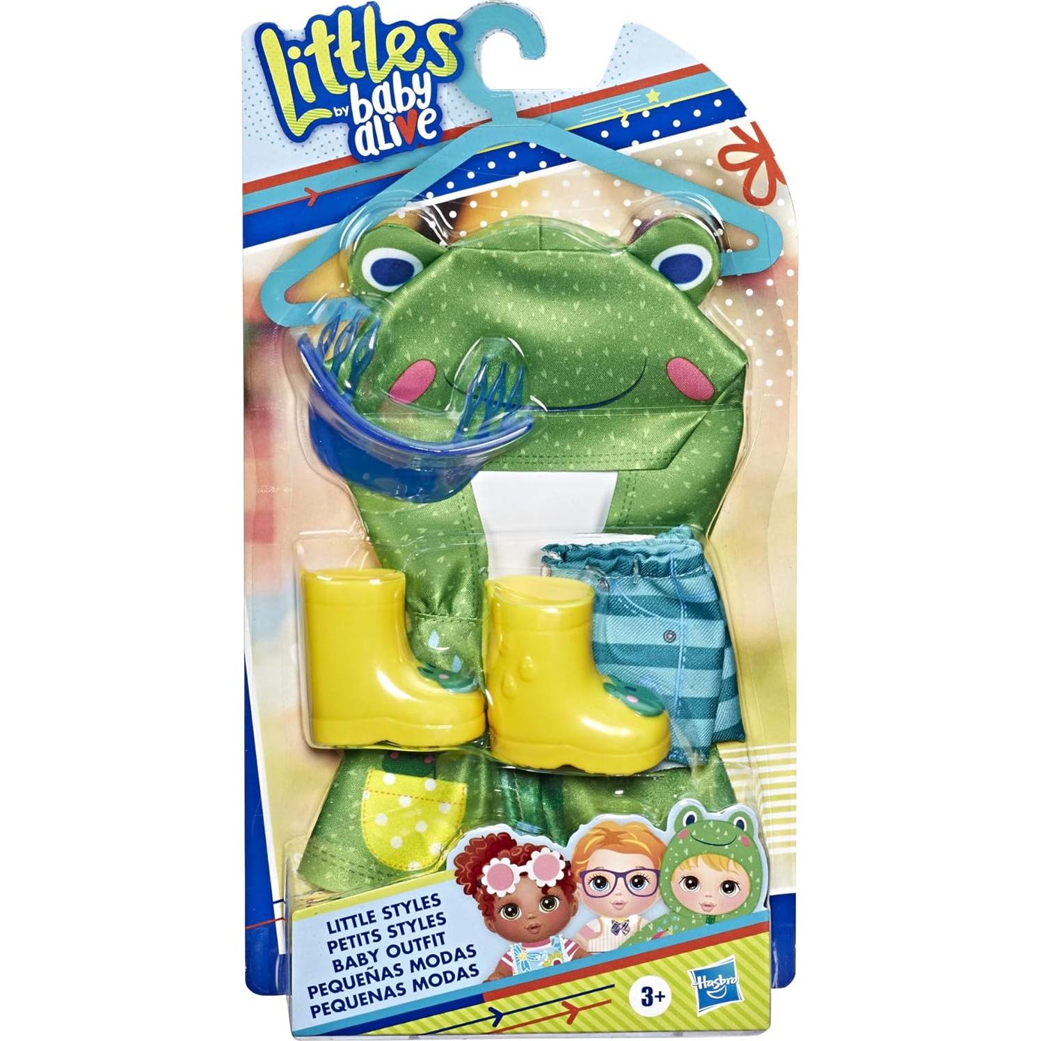 Atuendo Charcos en el Parque Baby Alive Littles - Disfraz para Muñecas