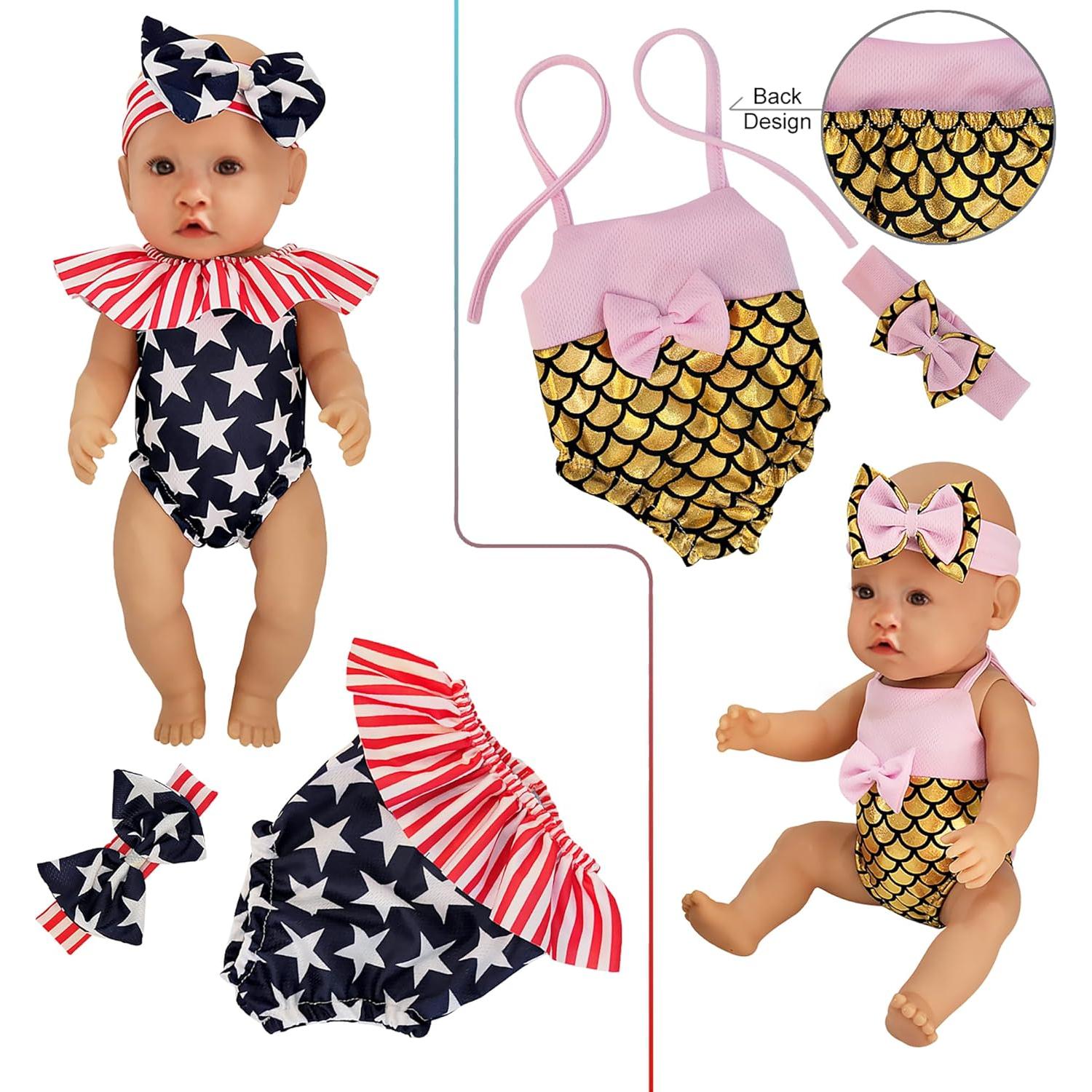 10 Conjuntos de Ropa para Muñecas 35-40 cm Windolls