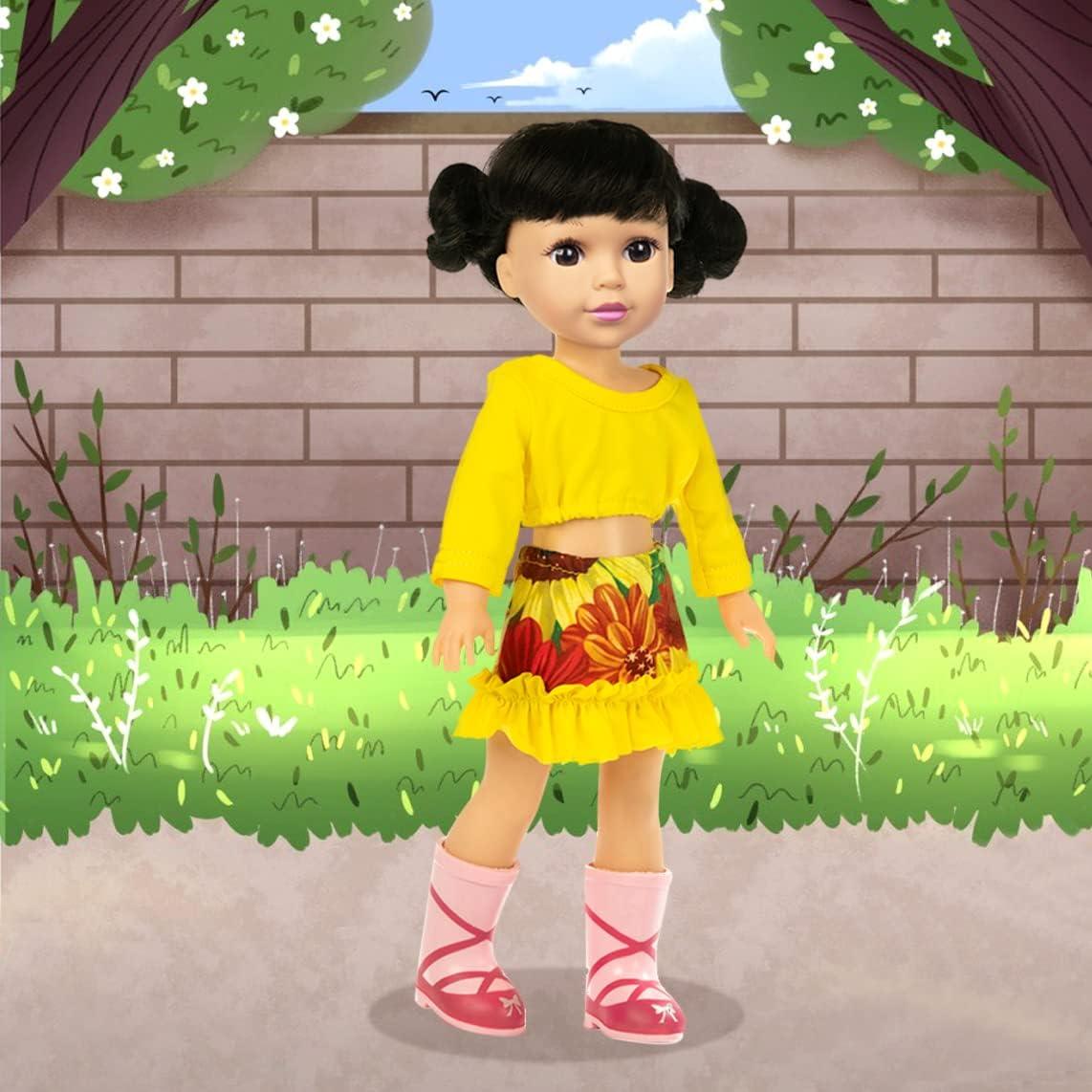 ZITA ELEMENT 10 Conjuntos Ropa de Muñeca 37 cm Moda y Fiesta