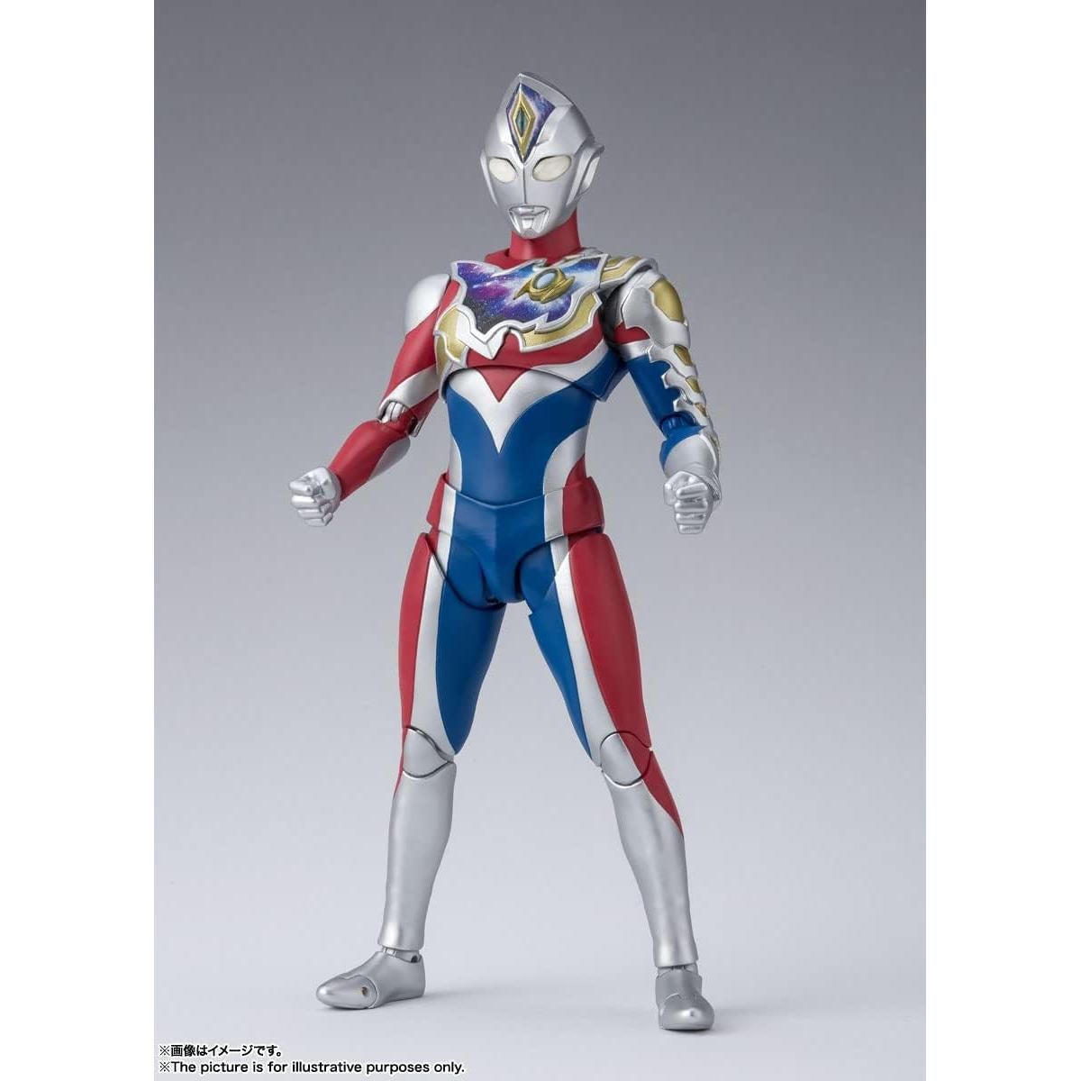 Figura de Acción Ultraman Decker Flash Type S.H.Figuarts Bandai 12 cm