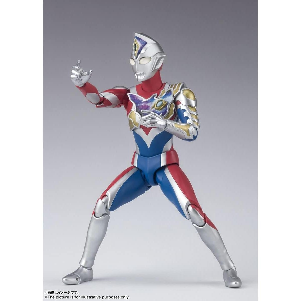 Figura de Acción Ultraman Decker Flash Type S.H.Figuarts Bandai 12 cm