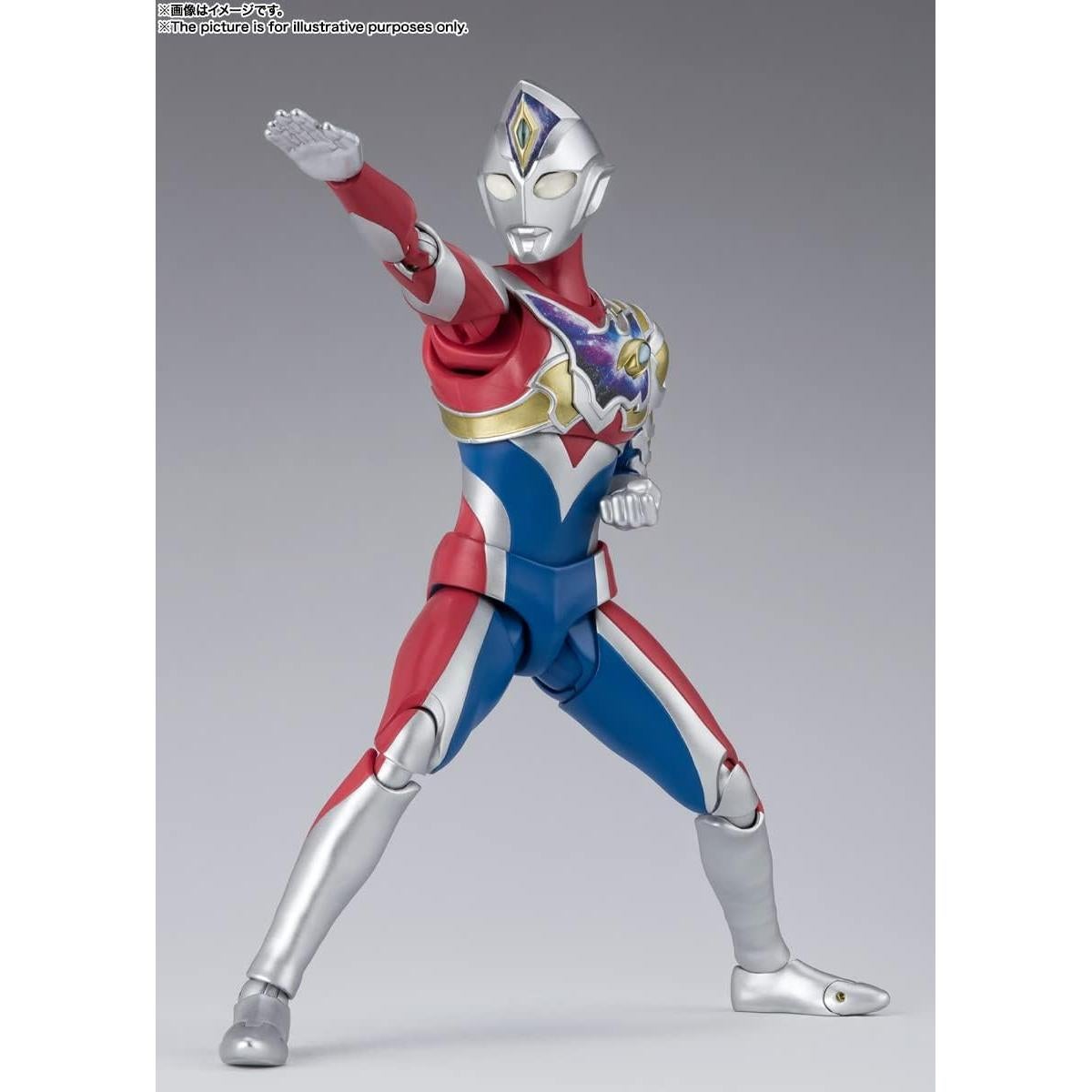 Figura de Acción Ultraman Decker Flash Type S.H.Figuarts Bandai 12 cm