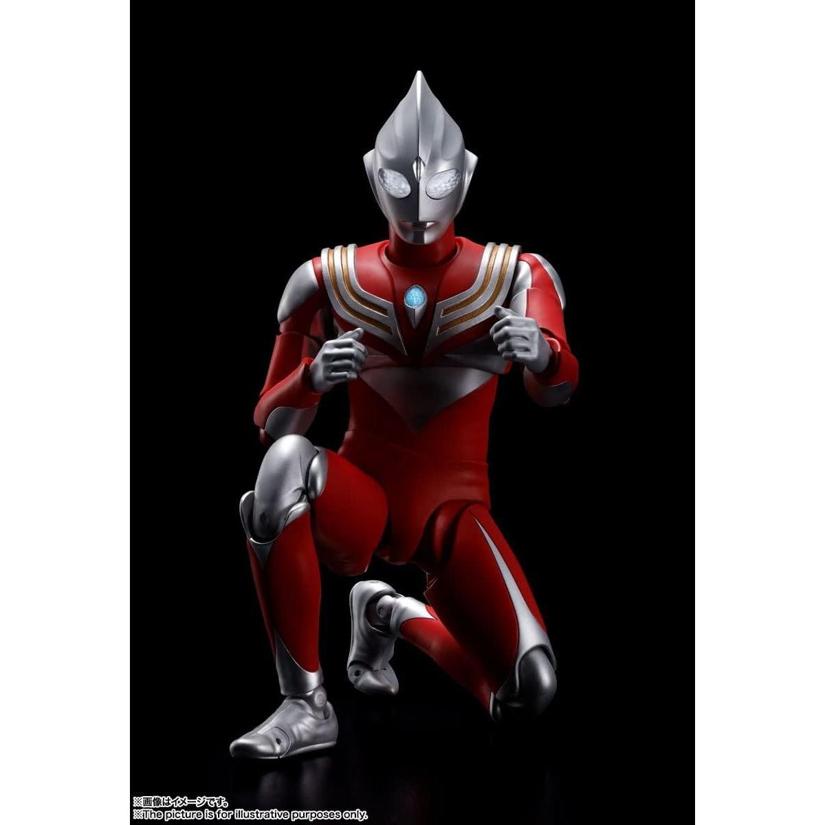 Figura de Acción Ultraman Tiga Power Type Bandai 15+
