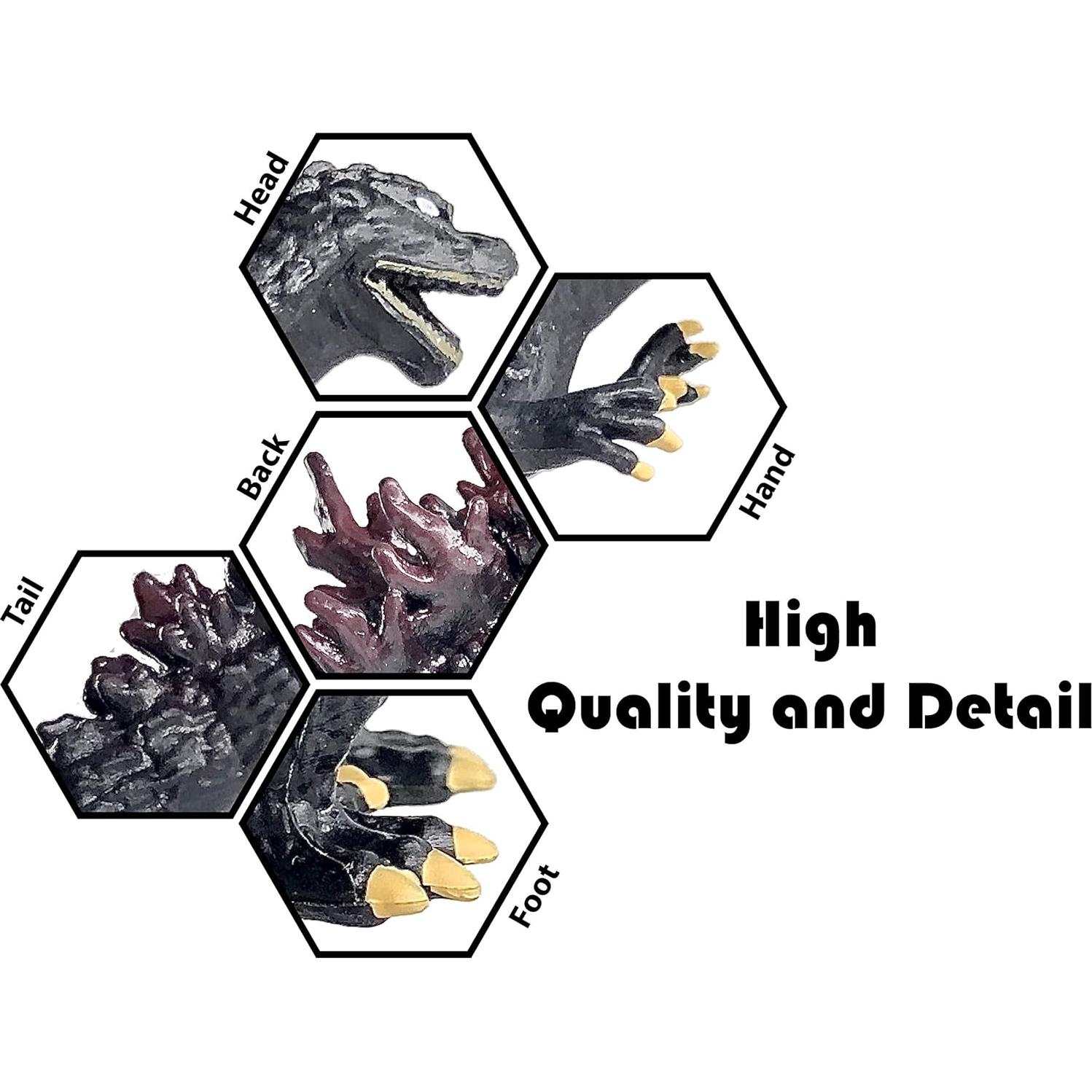 Conjunto de 10 Figuras de Godzilla TwCare - Juguetes de Acción