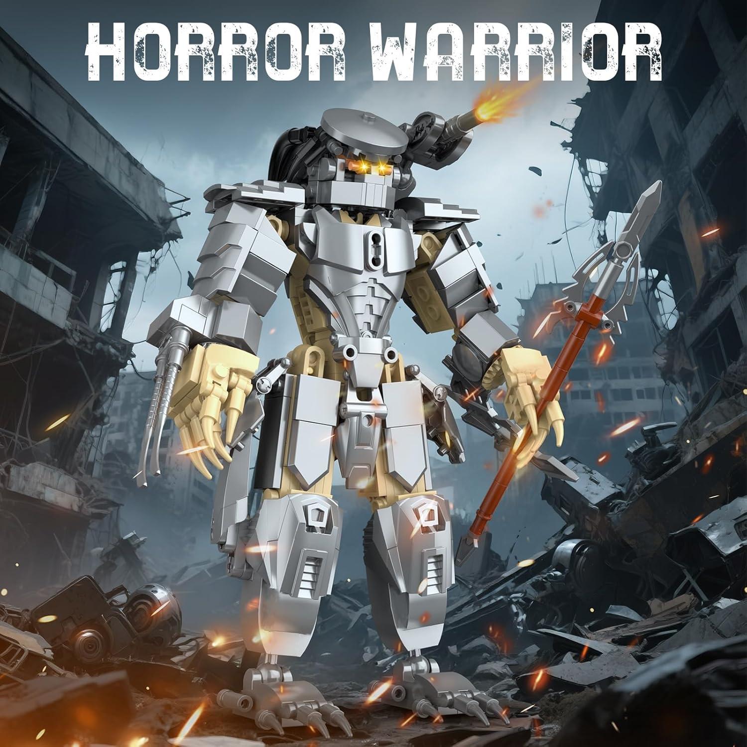 Conjunto de Construcción Guerrero Xenomorfo Mech 478 Piezas