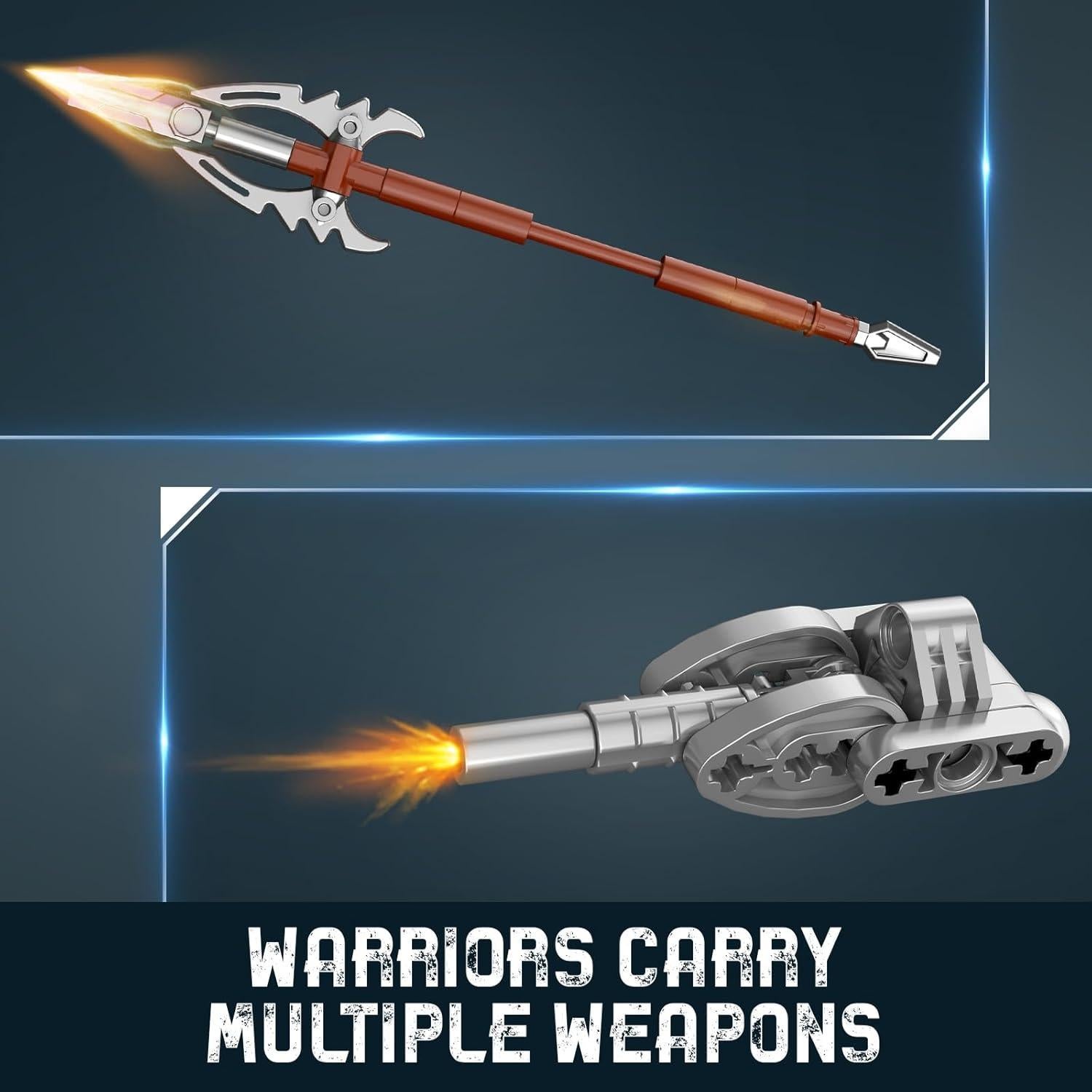 Conjunto de Construcción Guerrero Xenomorfo Mech 478 Piezas